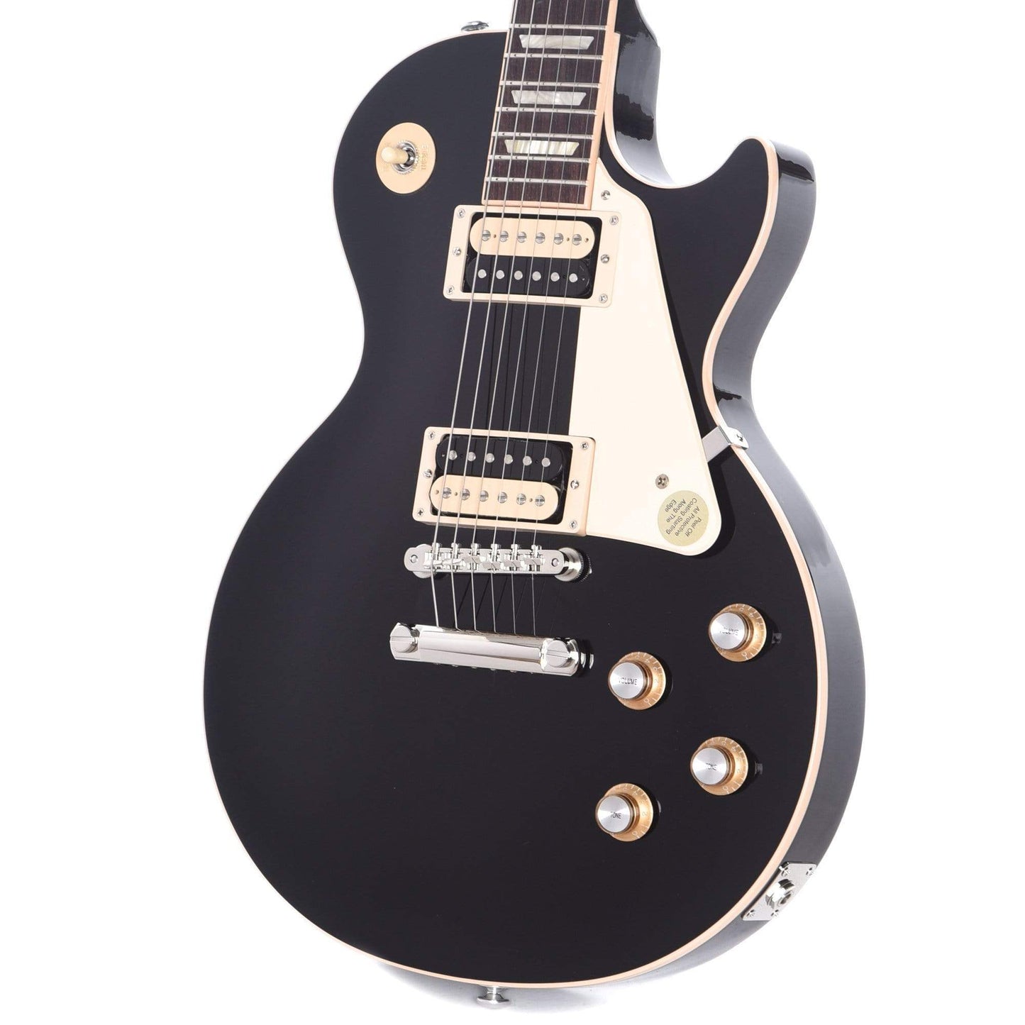 Gibson USA Les Paul Classic Ebony Electric Guitars / Solid Body