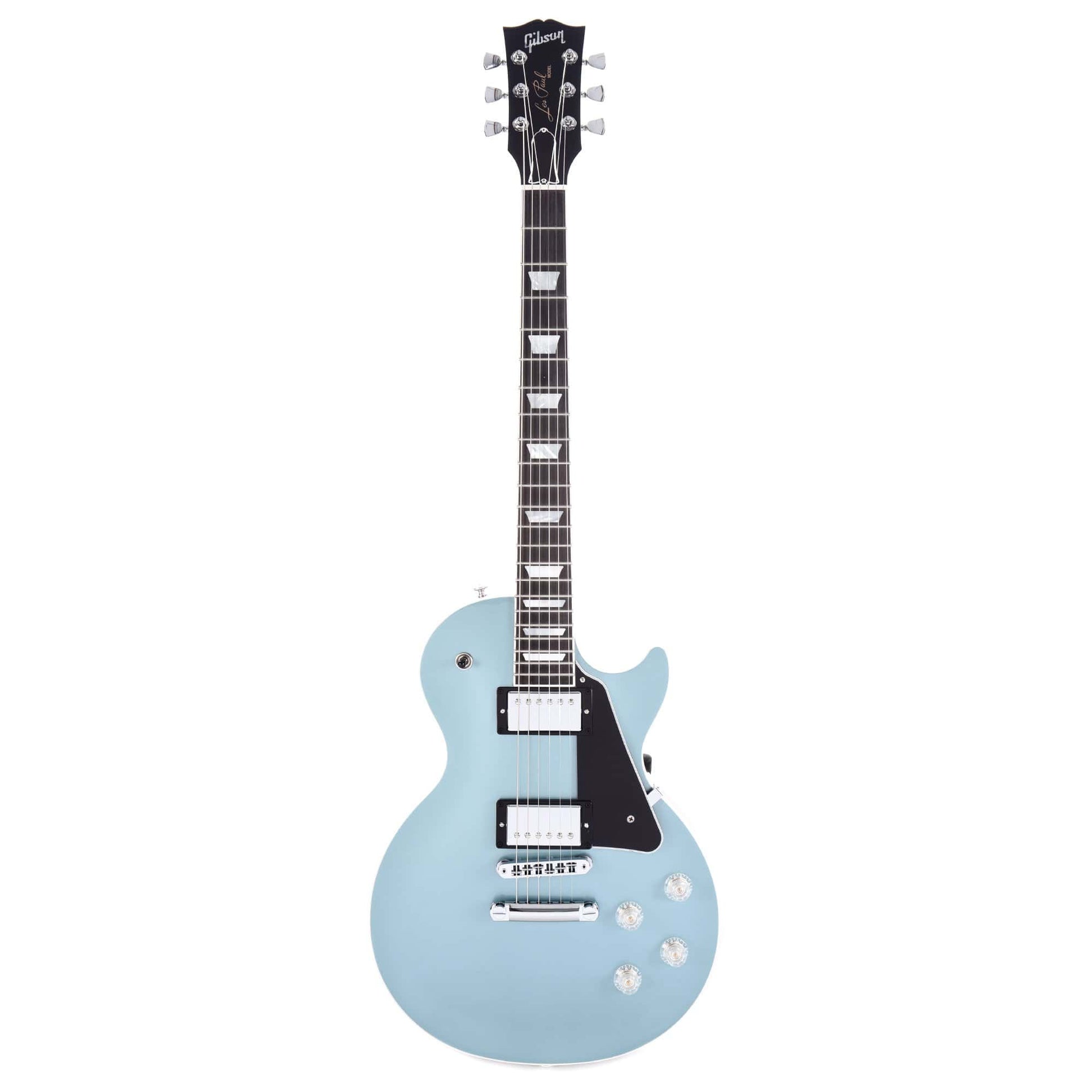 Gibson USA Les Paul Modern Faded Pelham Blue Top Electric Guitars / Solid Body