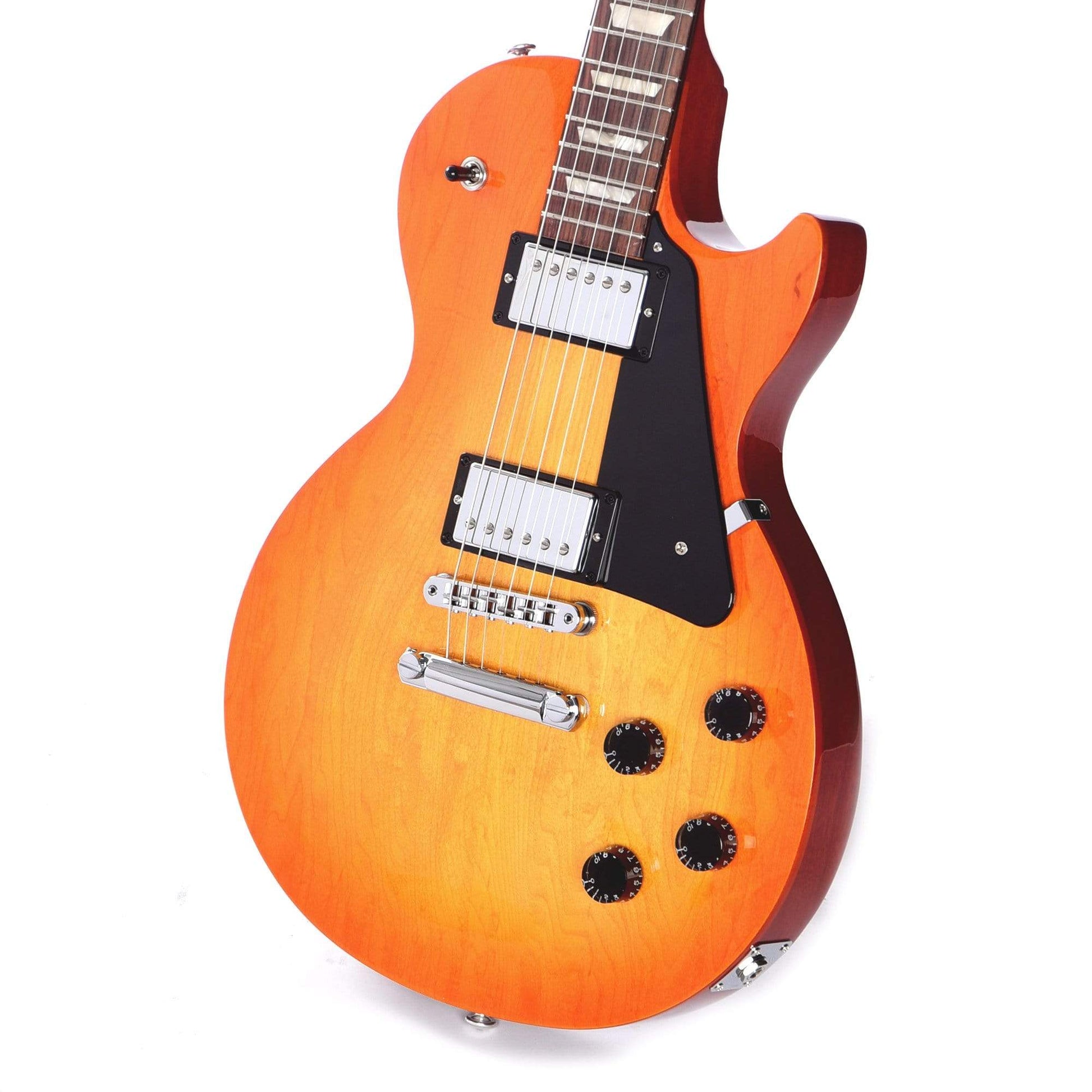 Gibson USA Les Paul Studio Tangerine Burst Electric Guitars / Solid Body