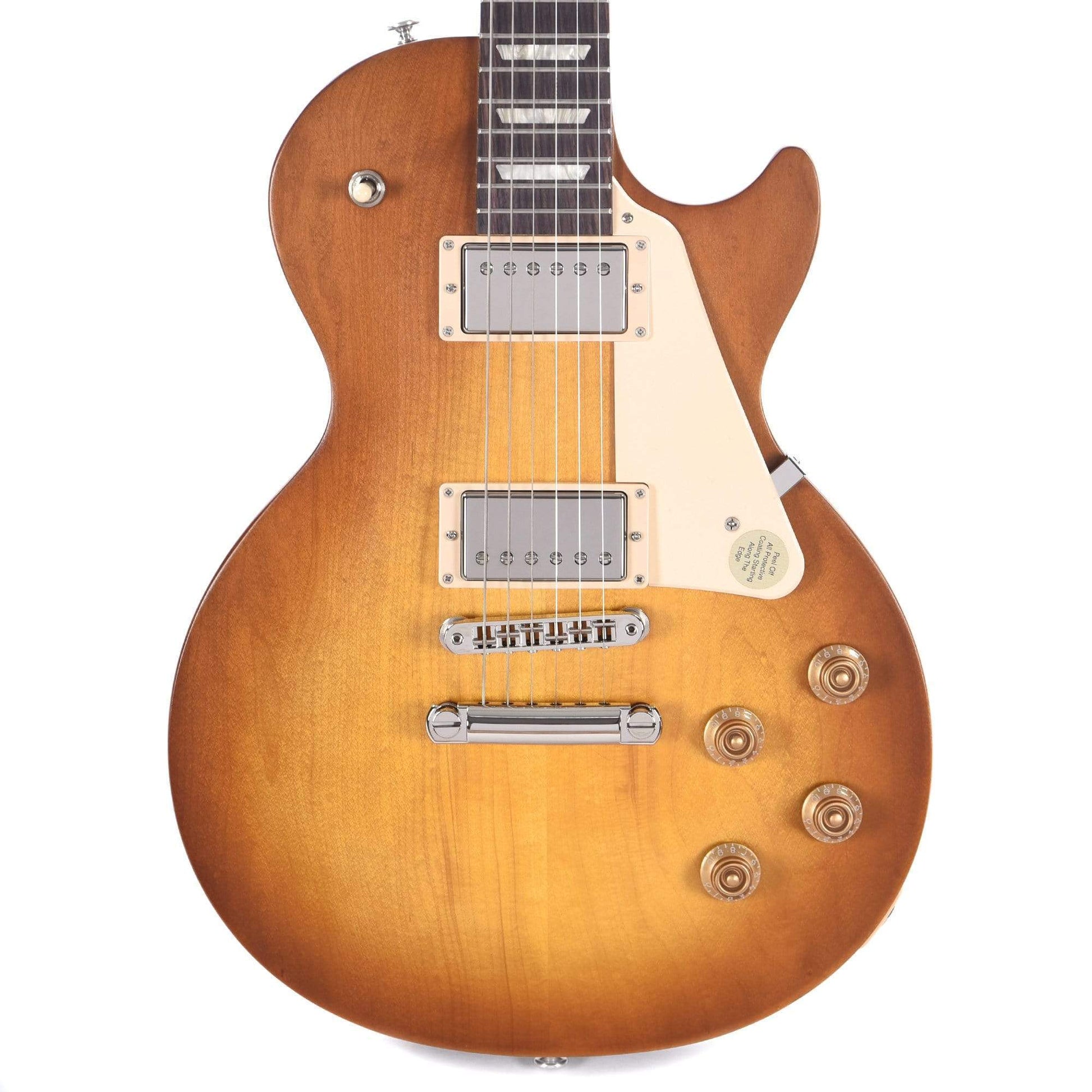 Gibson USA Les Paul Tribute Satin Honeyburst Electric Guitars / Solid Body