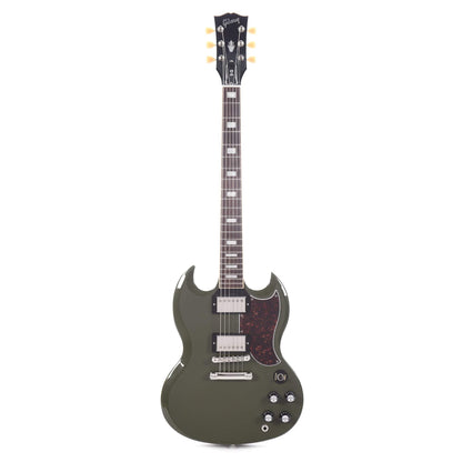 Gibson USA SG Standard Olive Drab w/Tortoise Pickguard & T-Type Pickups Electric Guitars / Solid Body