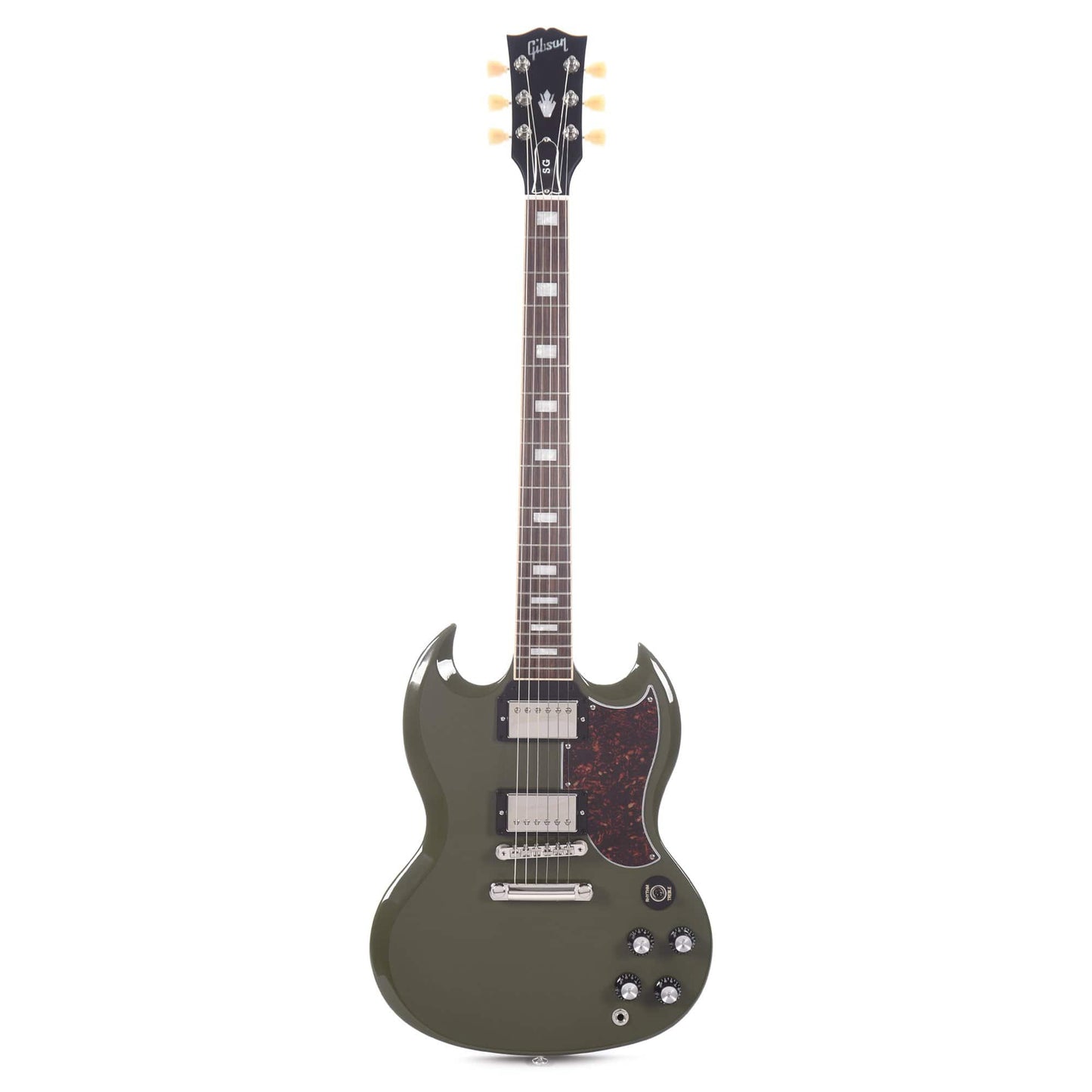 Gibson USA SG Standard Olive Drab w/Tortoise Pickguard & T-Type Pickups Electric Guitars / Solid Body