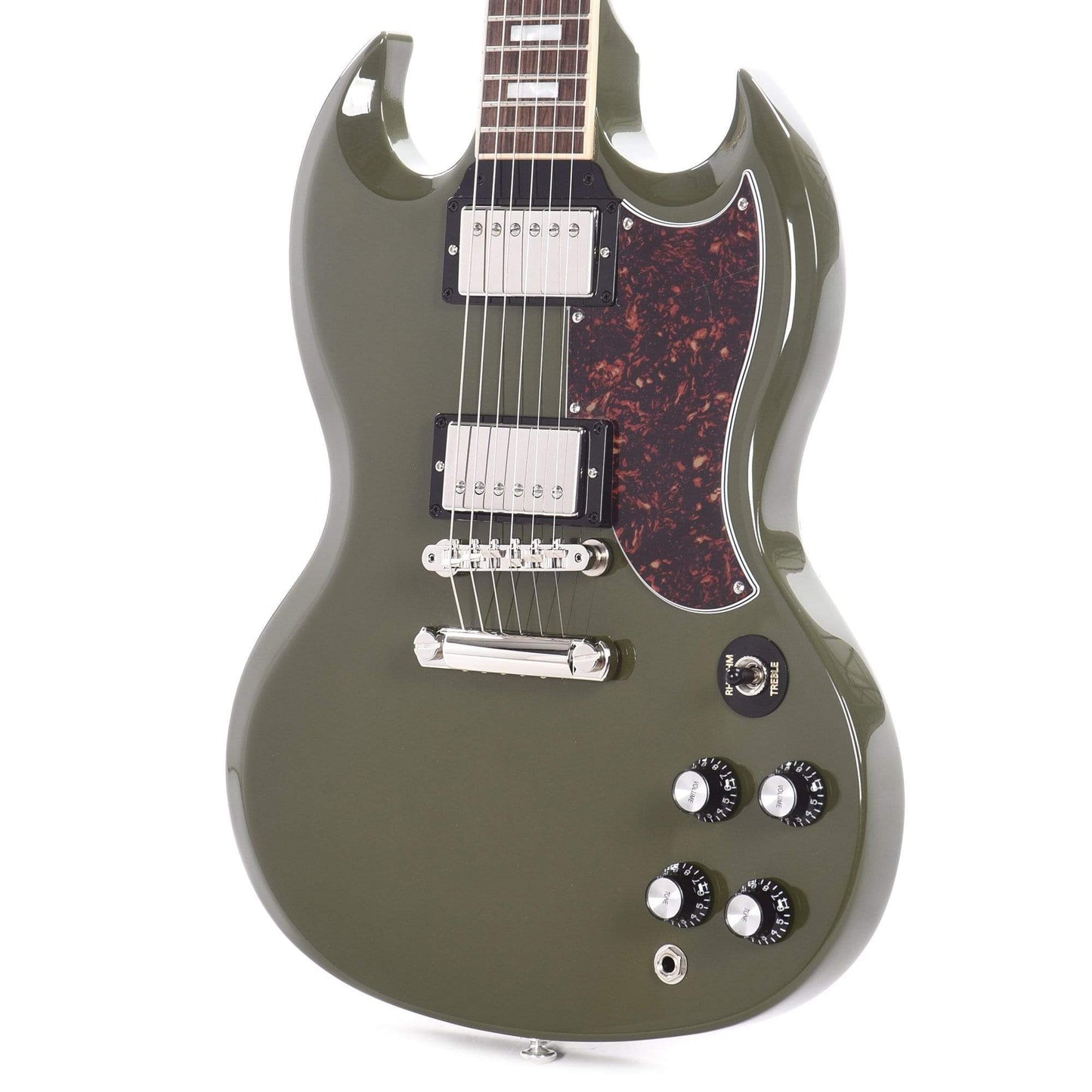 Gibson USA SG Standard Olive Drab w/Tortoise Pickguard & T-Type Pickups Electric Guitars / Solid Body