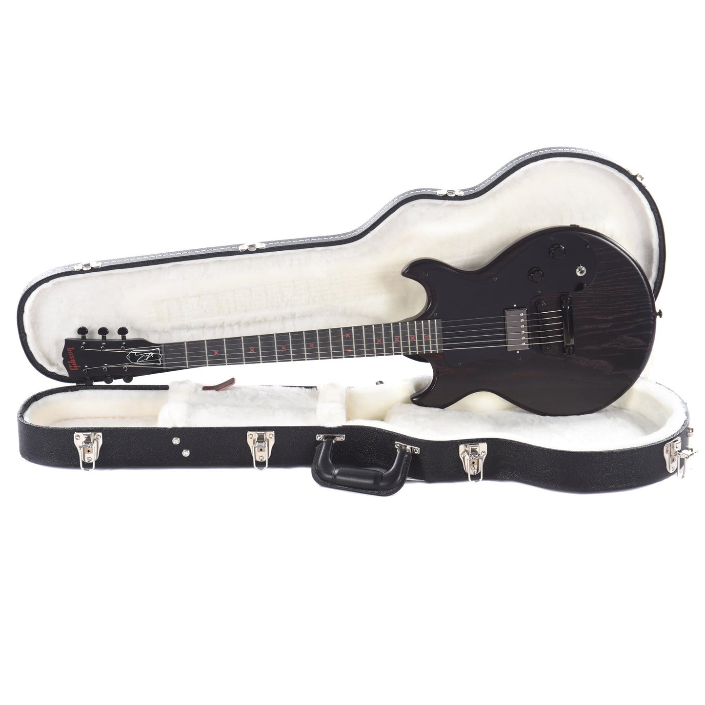 Gibson USA Signature Michael Clifford Melody Maker Jet Black Cherry Electric Guitars / Solid Body