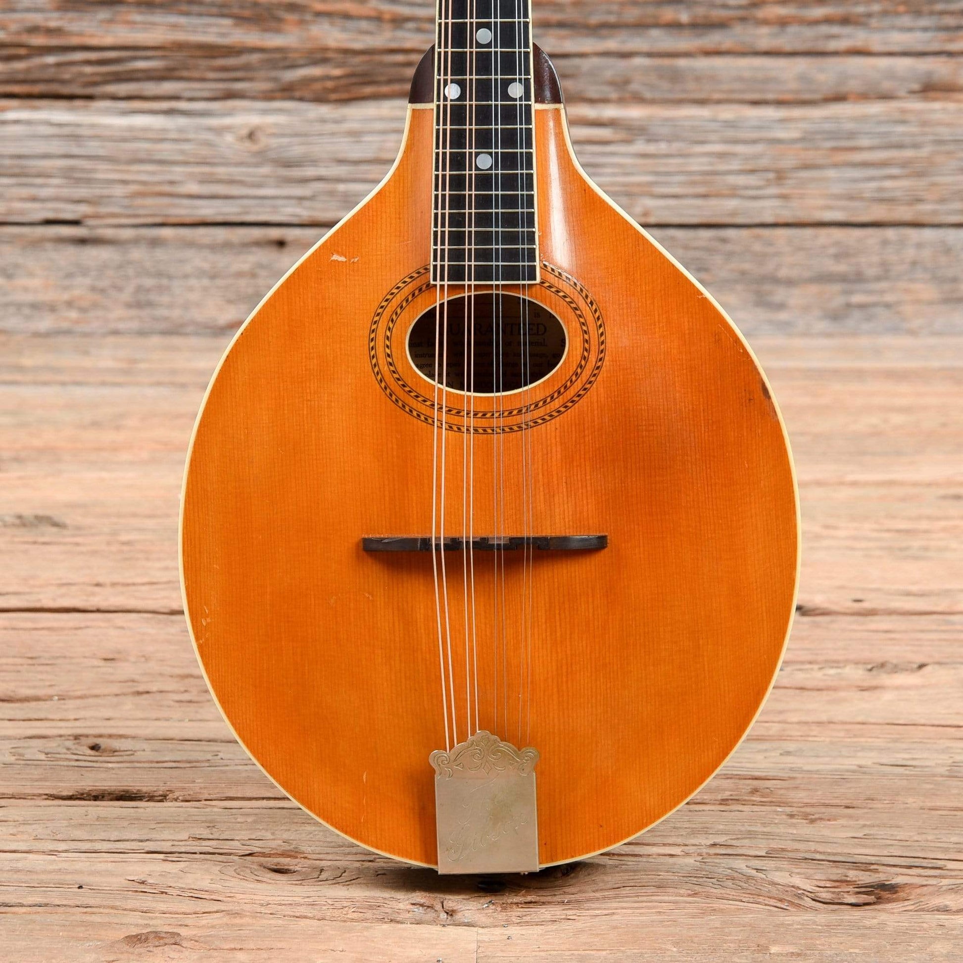 Gibson A-2 Mandolin Natural 1918 Folk Instruments / Mandolins