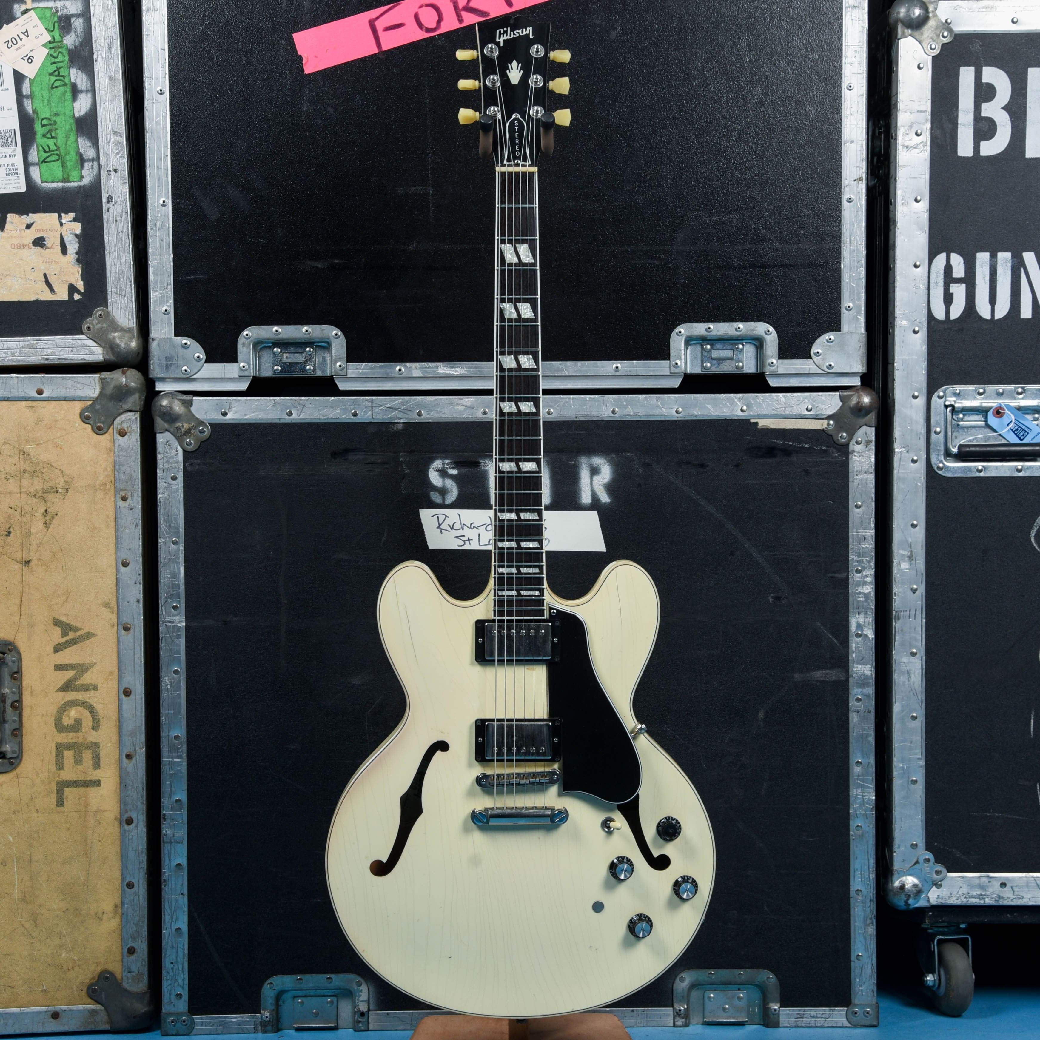 Gibson ES-345 Arctic White 2002 – Chicago Music Exchange