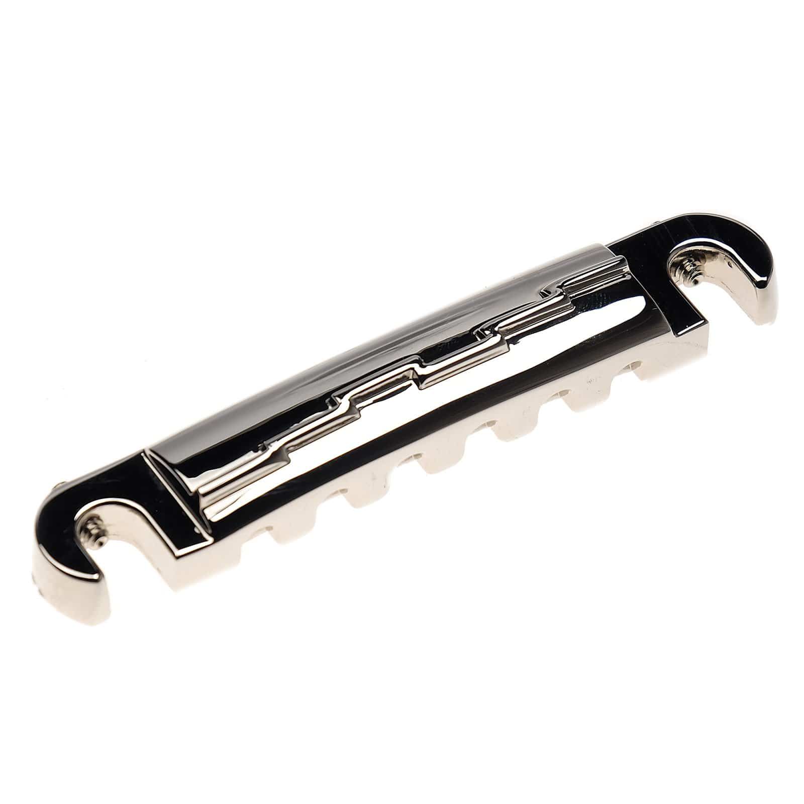 Gibson Lightning Bar Wraparound Compensating Bridge - Nickel Parts / Guitar Parts / Bridges