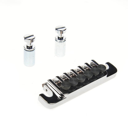 Gibson Gear TP-6 Tailpiece Chrome w/Studs & Inserts Parts / Guitar Parts / Tailpieces