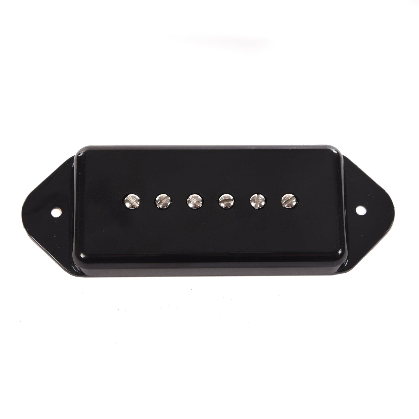 Gibson P-90 Dogear Black P-Conductor, Potted, Alnico V Parts / Guitar Pickups