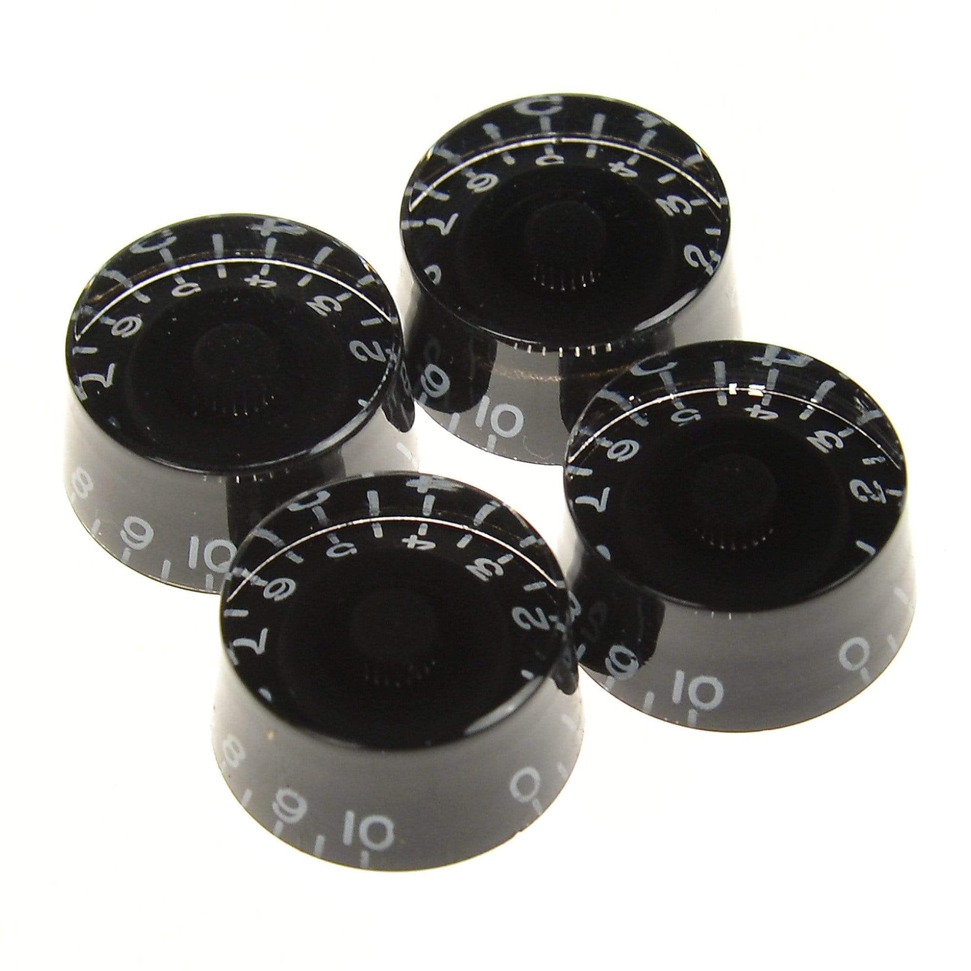 Gibson Gear Speed Knob Black 4-Pack Parts / Knobs