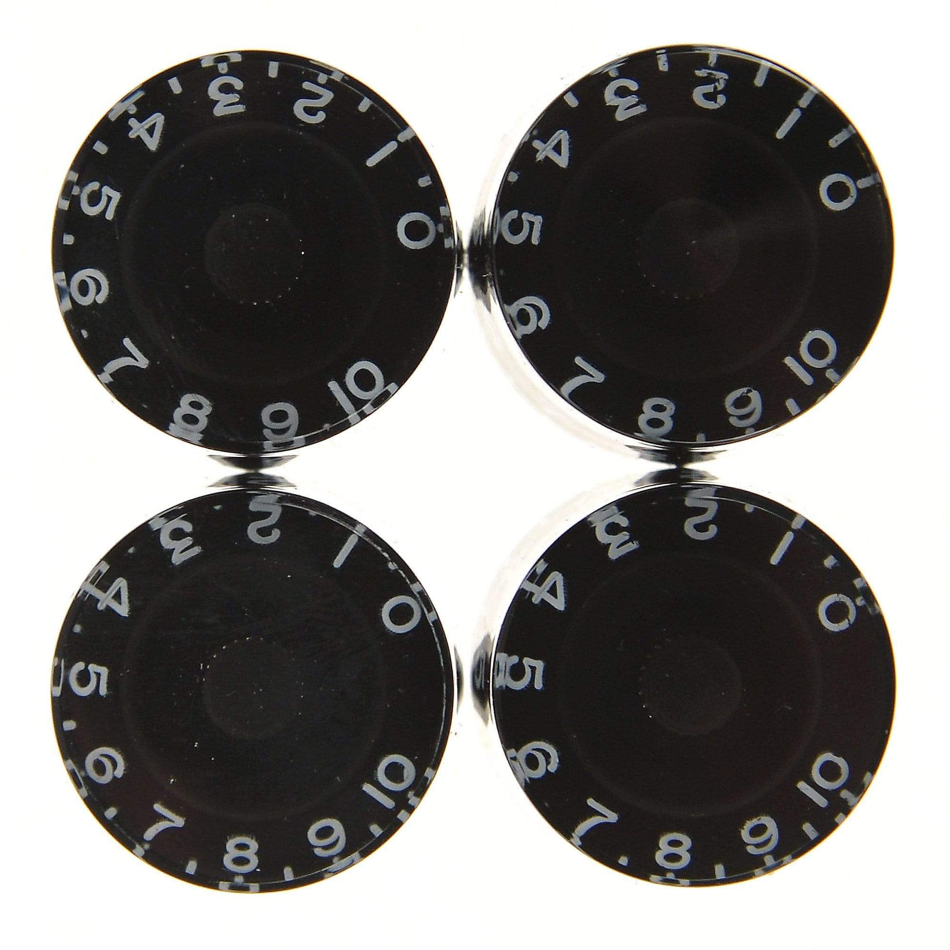 Gibson Gear Speed Knob Black 4-Pack Parts / Knobs