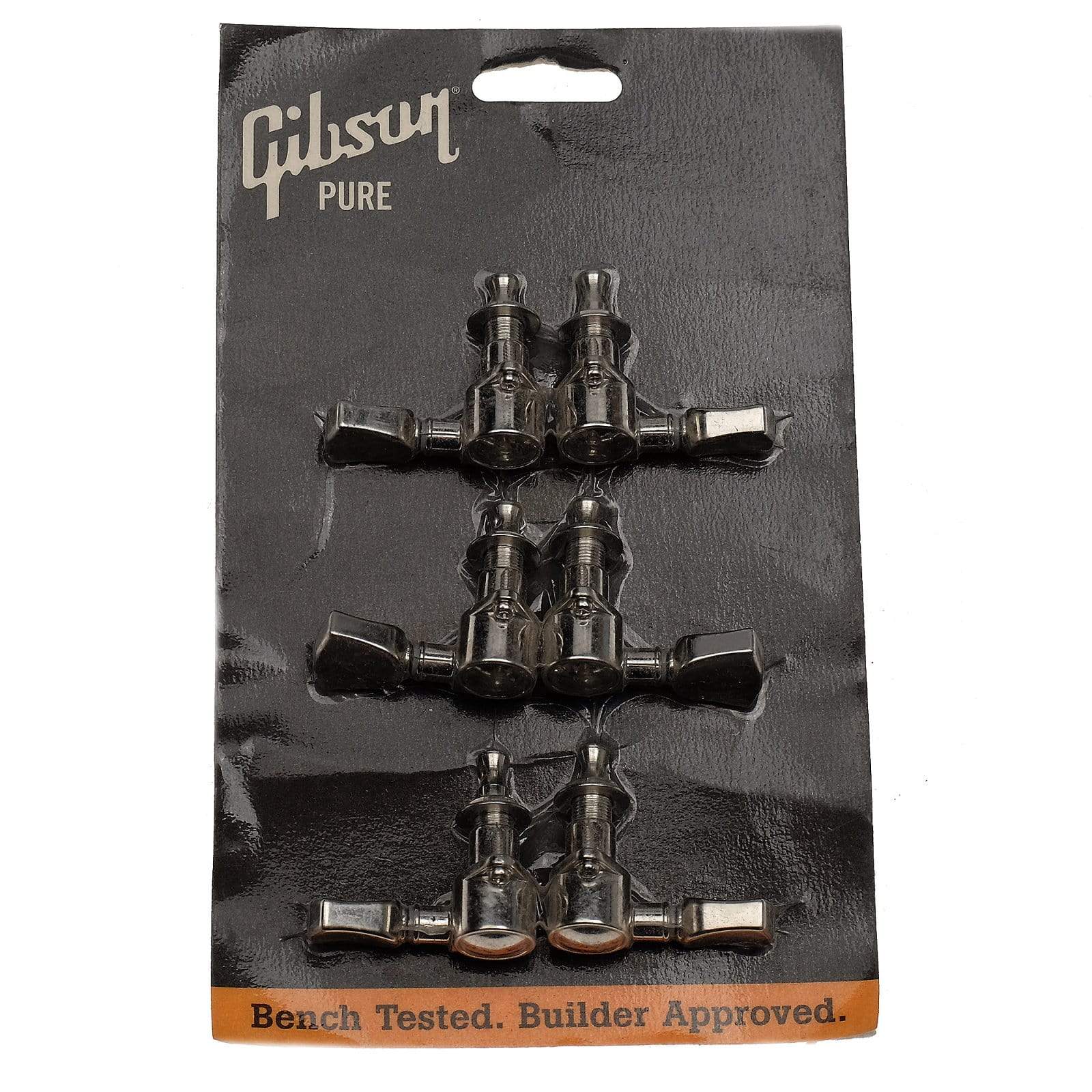 Gibson Modern Machine Heads w/Metal Buttons - Nickel Parts / Tuning Heads