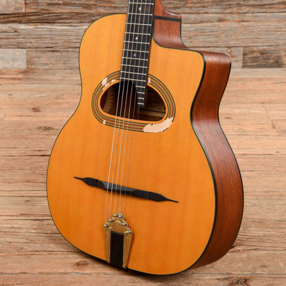 Gitane Cigano GJ-15 Grande Bouche Gypsy Jazz Guitar Natural Acoustic Guitars / OM and Auditorium