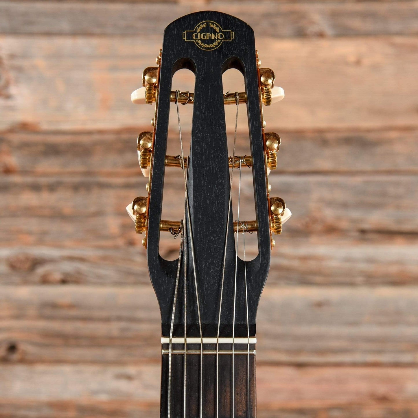 Gitane Cigano GJ-15 Grande Bouche Gypsy Jazz Guitar Natural Acoustic Guitars / OM and Auditorium