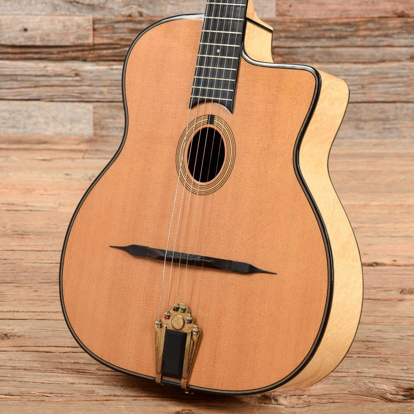 Gitane DG-250M Natural Acoustic Guitars / OM and Auditorium