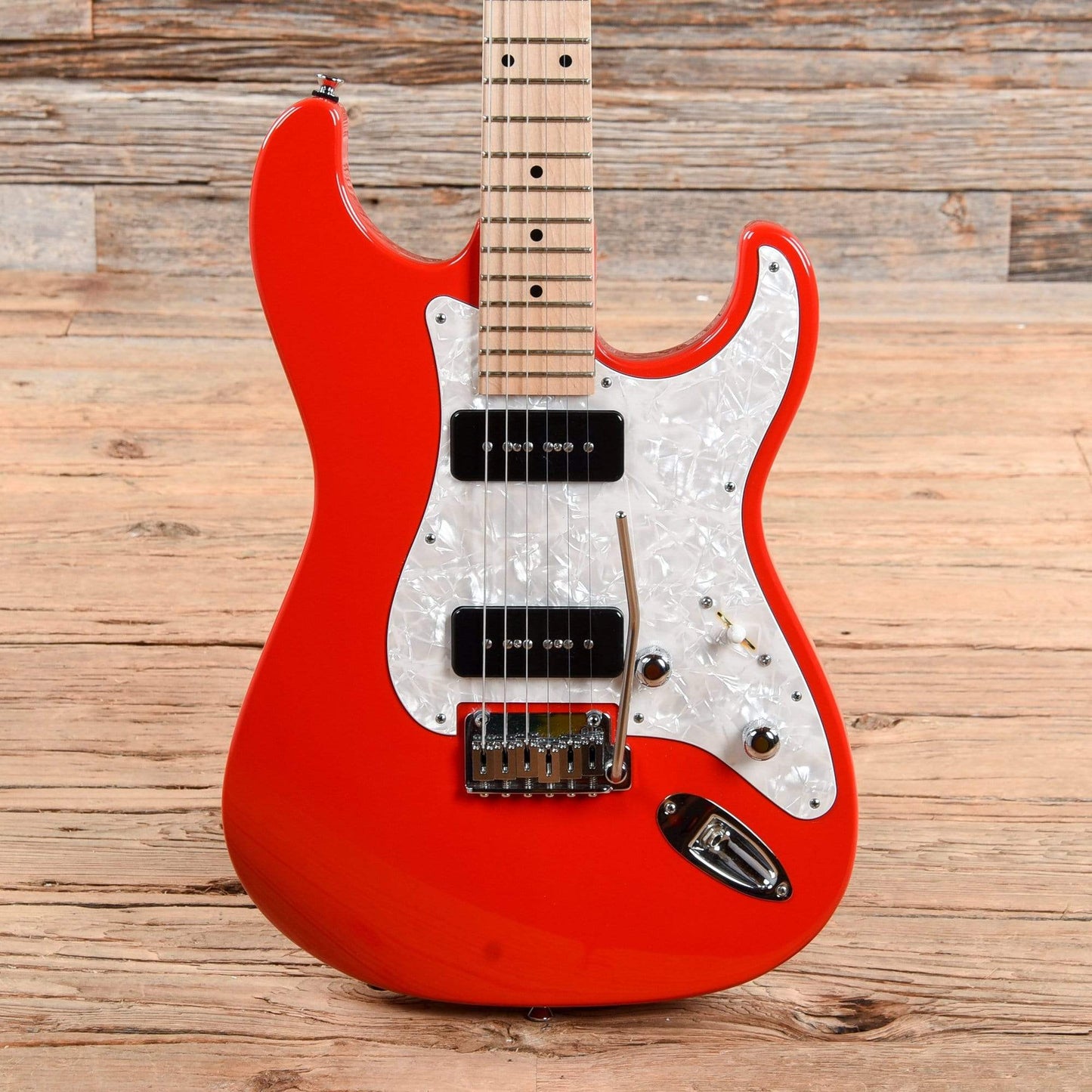 GJ2 Glendora Fullerton Red Electric Guitars / Solid Body