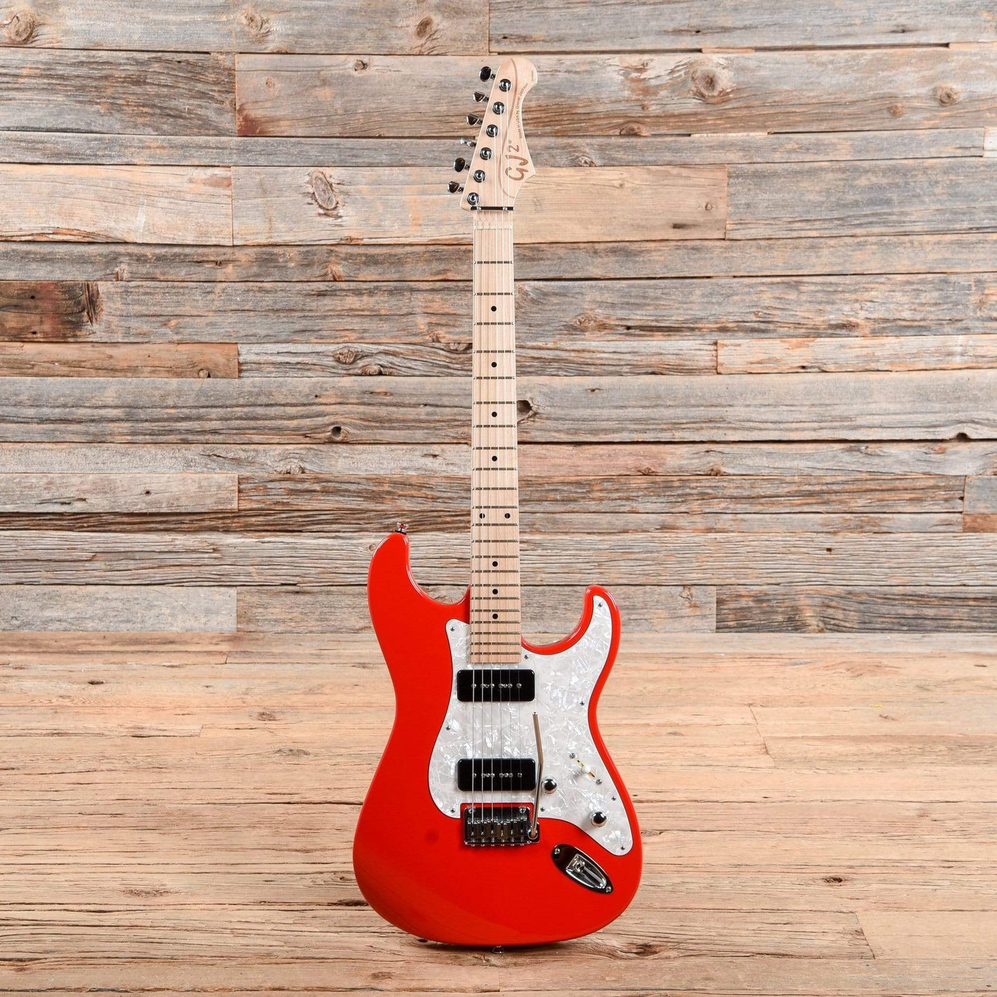 GJ2 Glendora Fullerton Red Electric Guitars / Solid Body