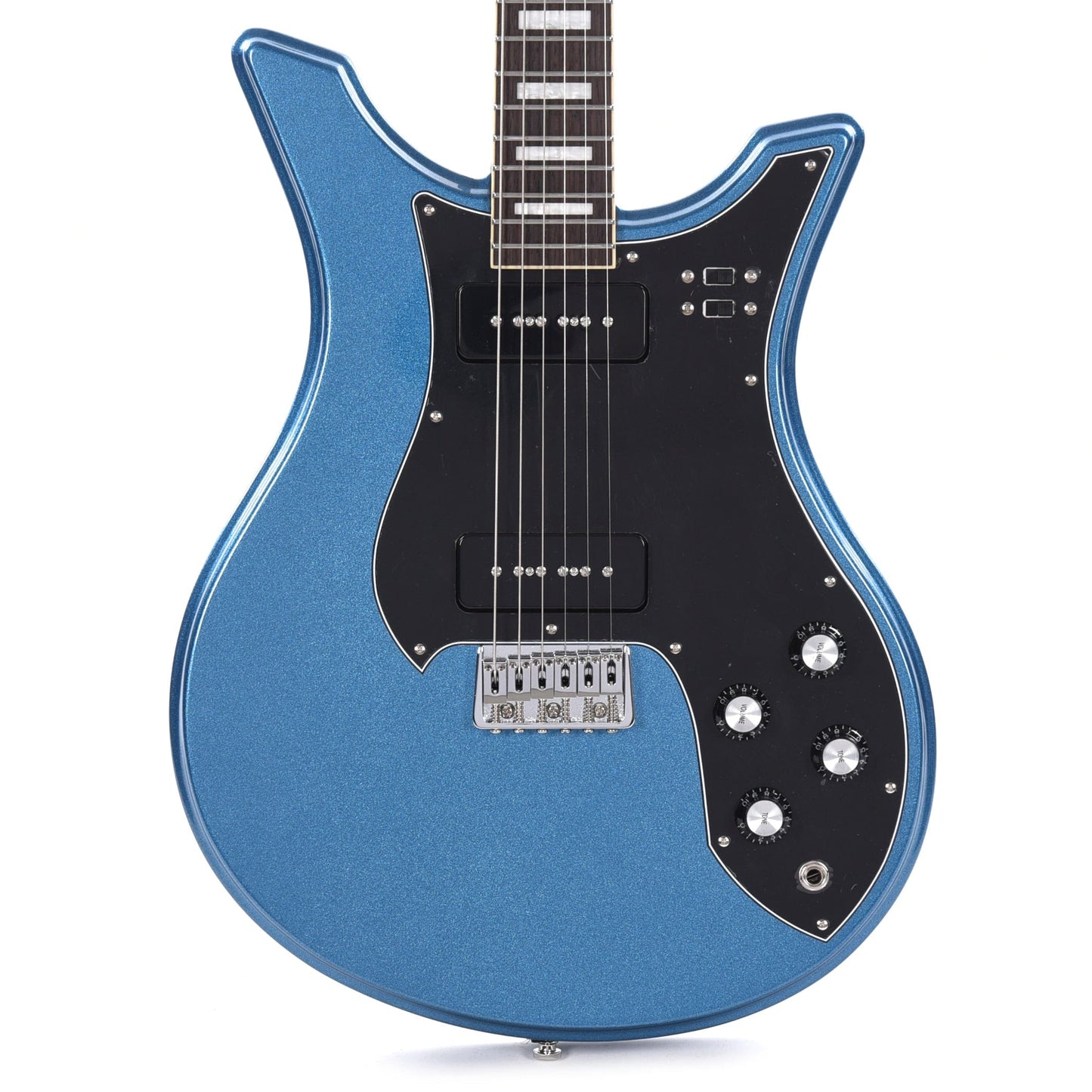 GCI Constructivist Guitar Gloss Metallic Lake Placid Blue Electric Guitars / Solid Body