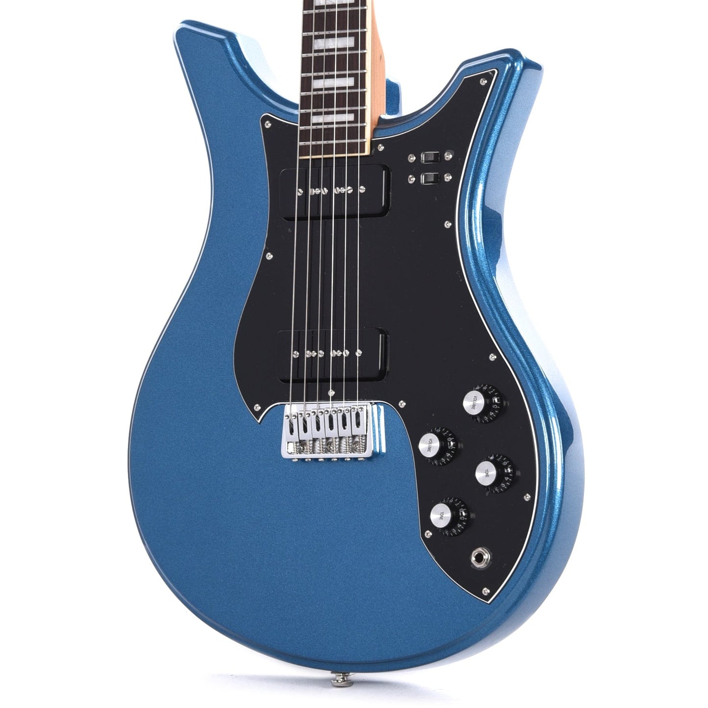 GCI Constructivist Guitar Gloss Metallic Lake Placid Blue Electric Guitars / Solid Body