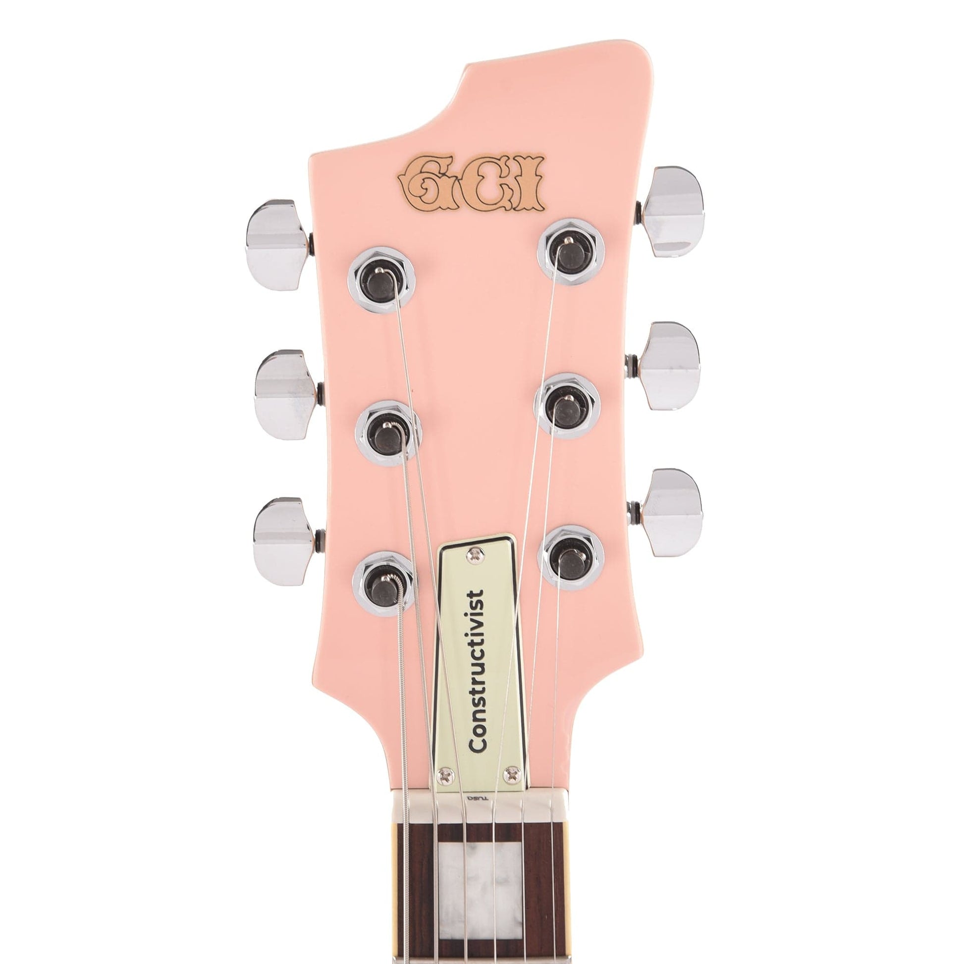 GCI Constructivist Guitar Gloss Shell Pink Electric Guitars / Solid Body