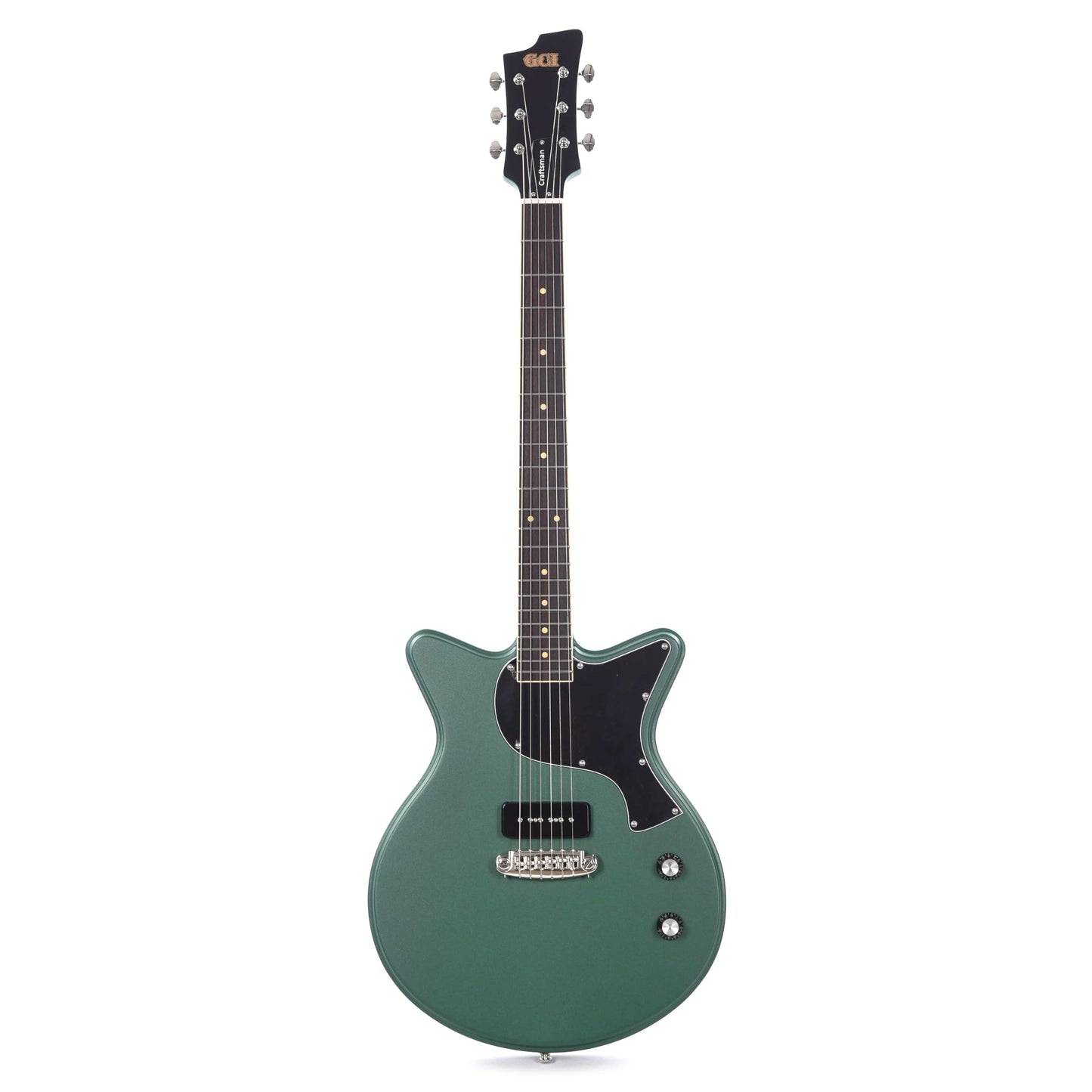 GCI Craftsman Series 4 Guitar Satin Metallic Teal Electric Guitars / Solid Body