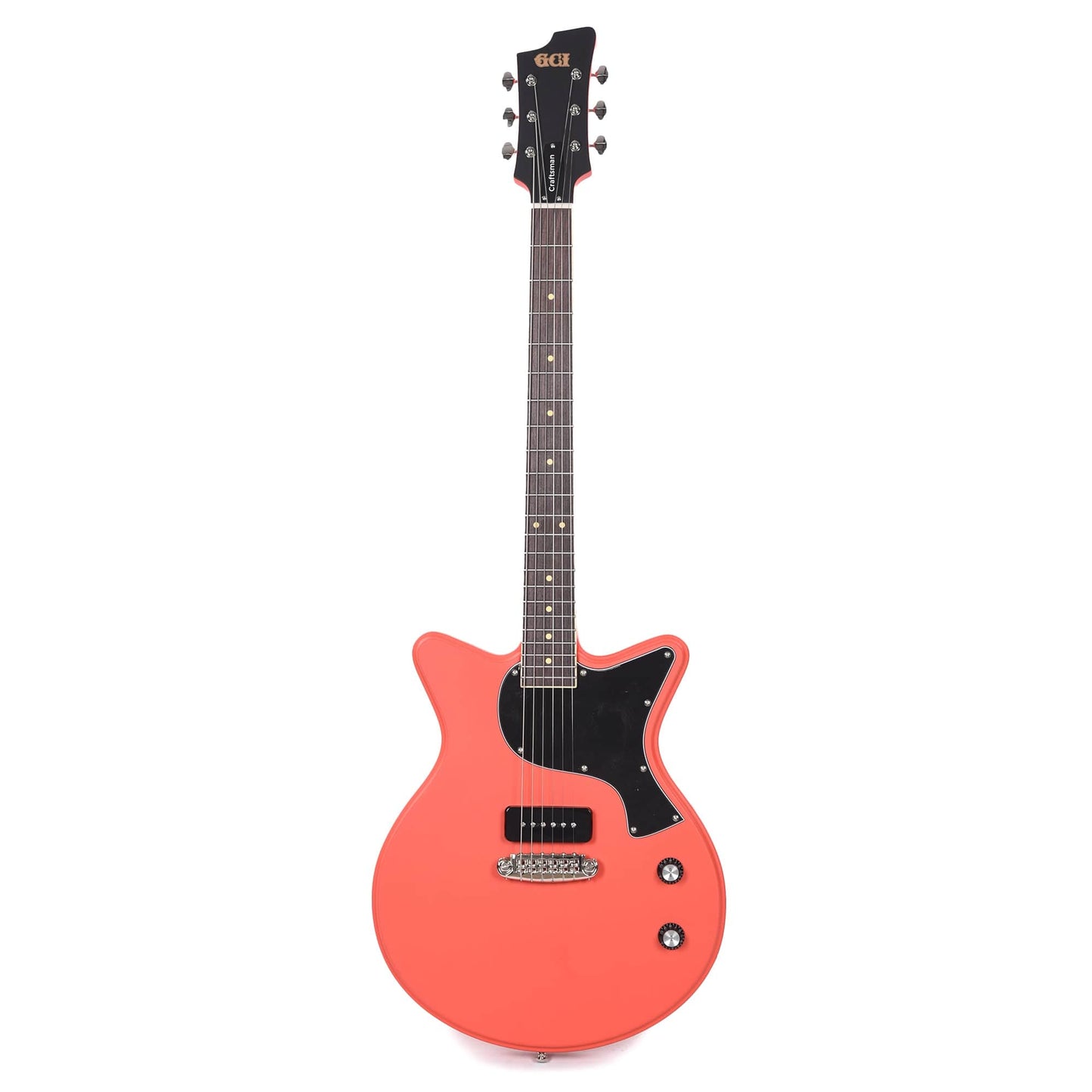 GCI Craftsman Series 4 Guitar Matte Fiesta Red