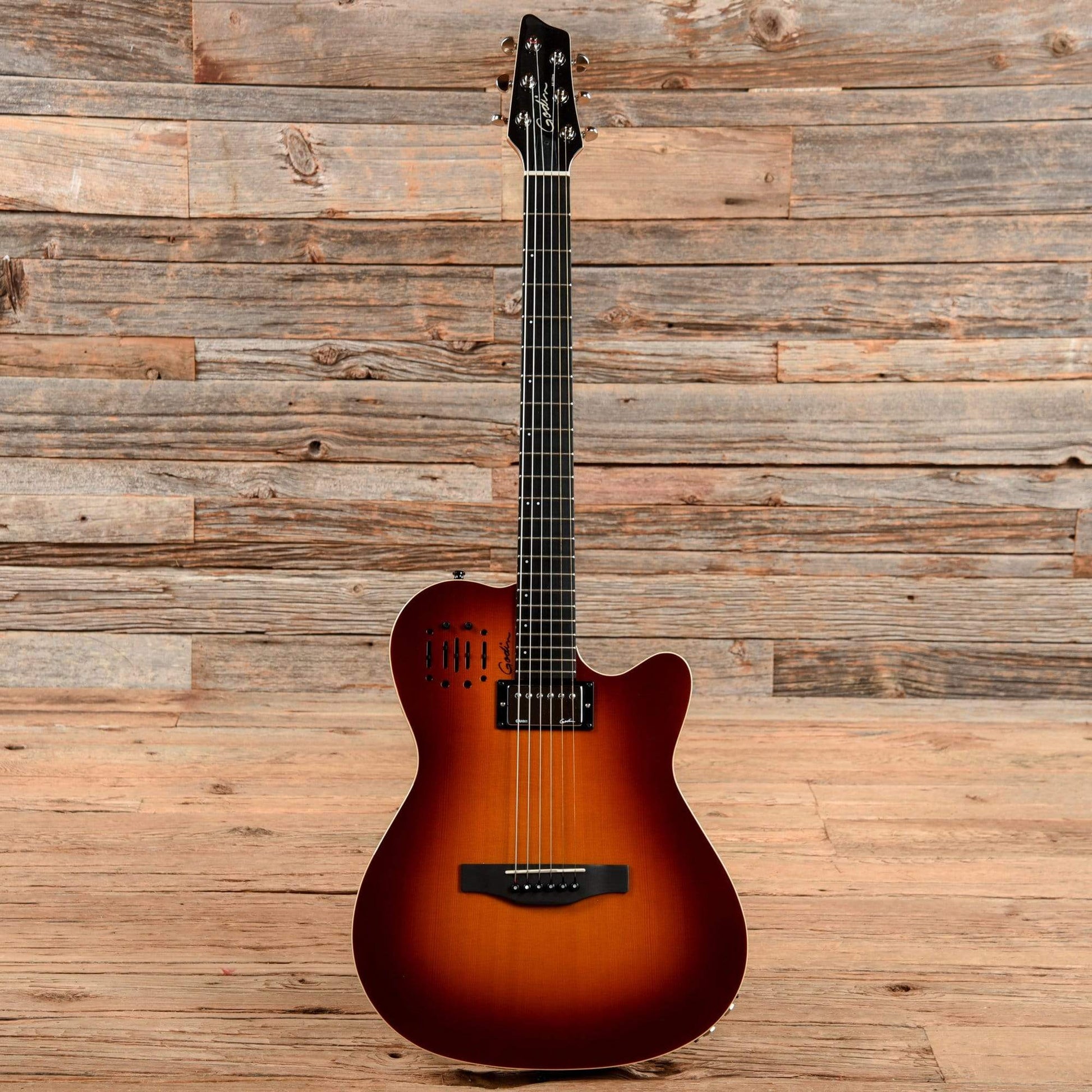 Godin A6 Ultra Cognac Burst 2017 Electric Guitars / Semi-Hollow