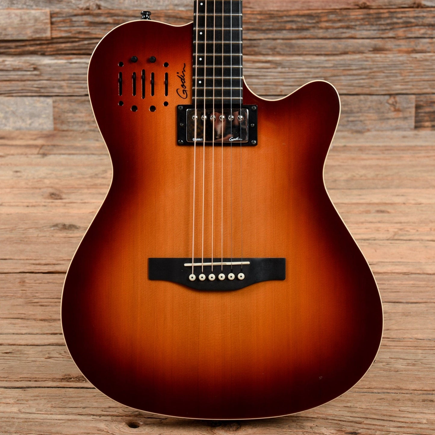 Godin A6 Ultra Sunburst Electric Guitars / Solid Body