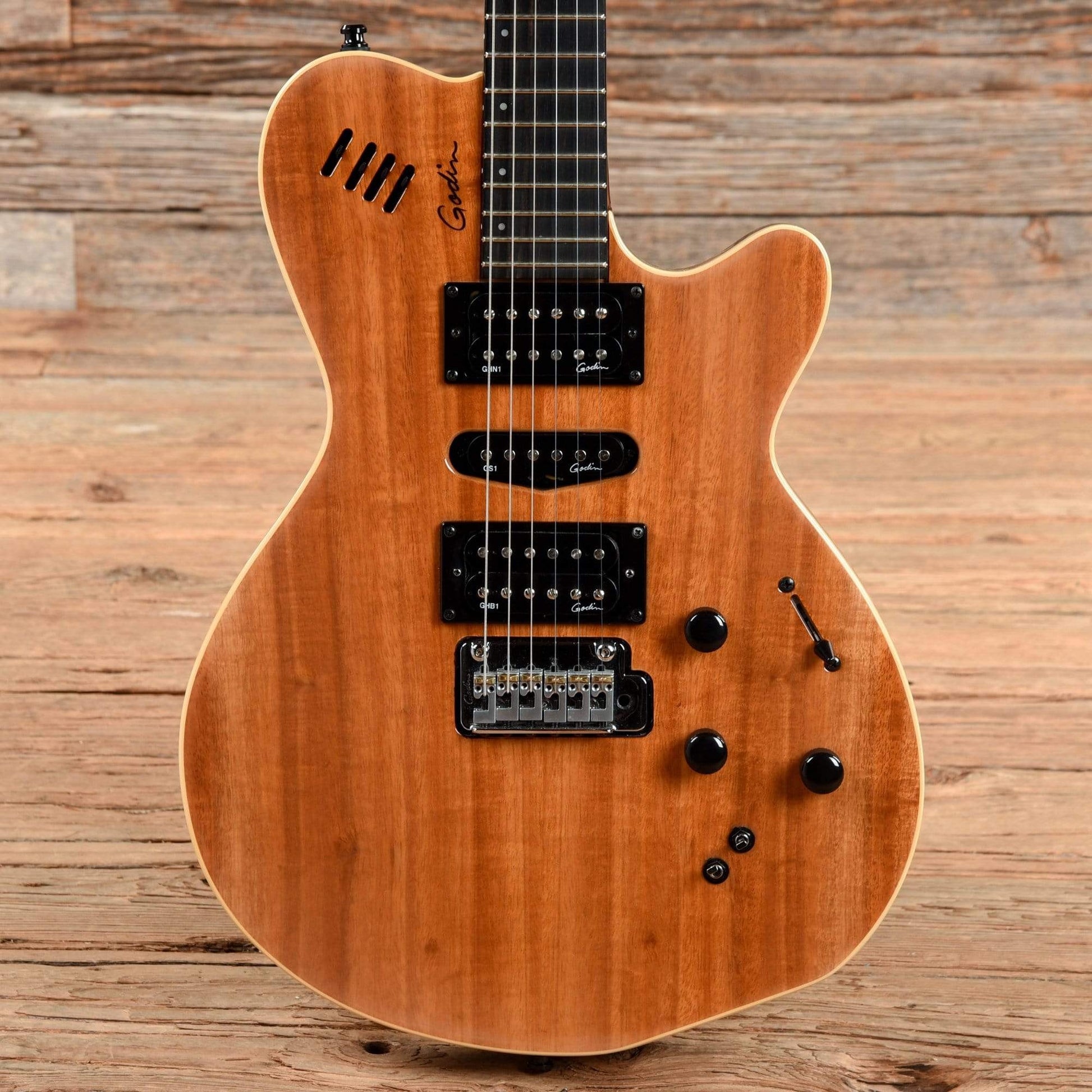 Godin xtSA Koa Natural Electric Guitars / Solid Body