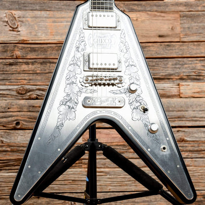 Greco Zemaitis V Engraved Metal Electric Guitars / Solid Body