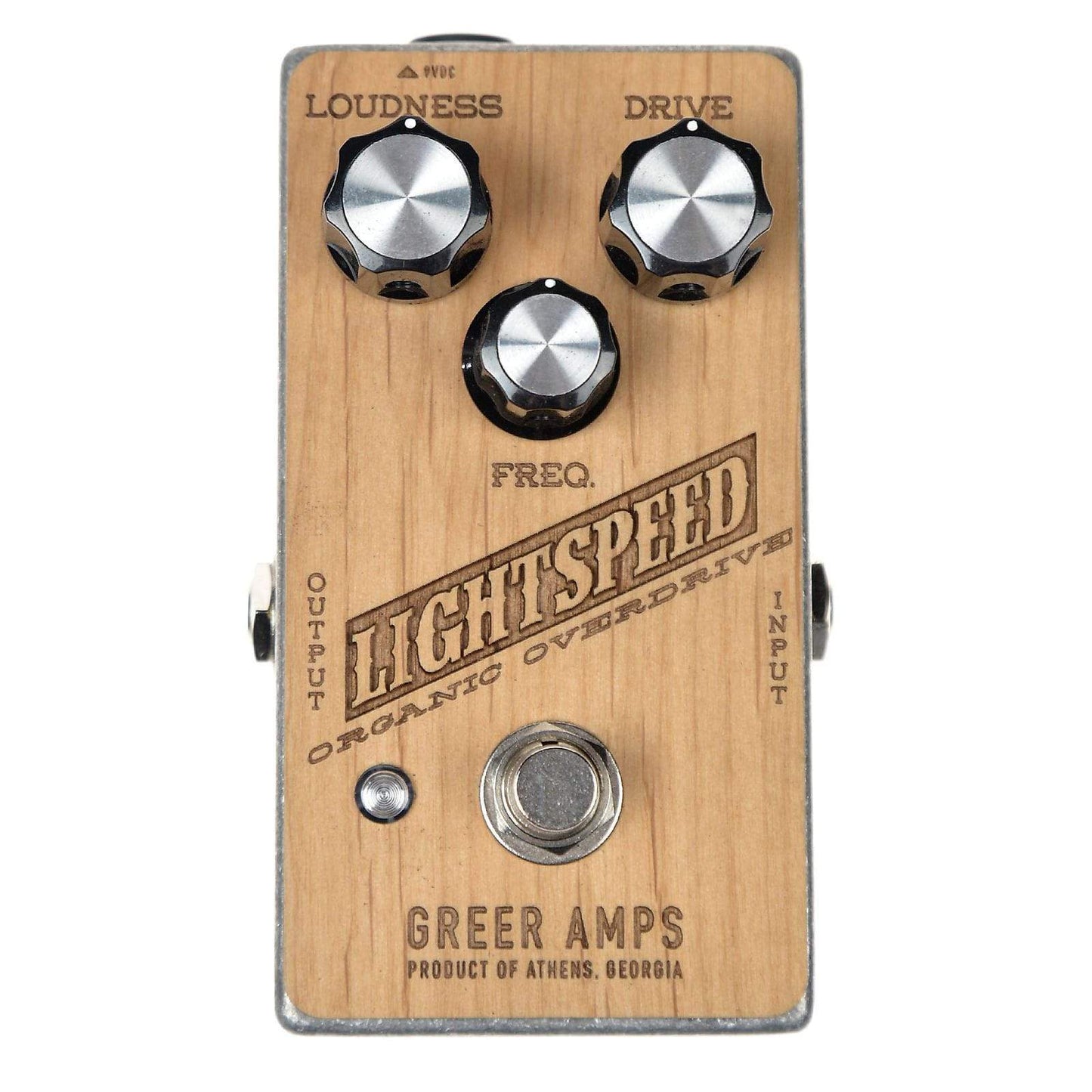 Greer Amps Wooden Lightspeed Organic Overdrive Effects and Pedals / Overdrive and Boost