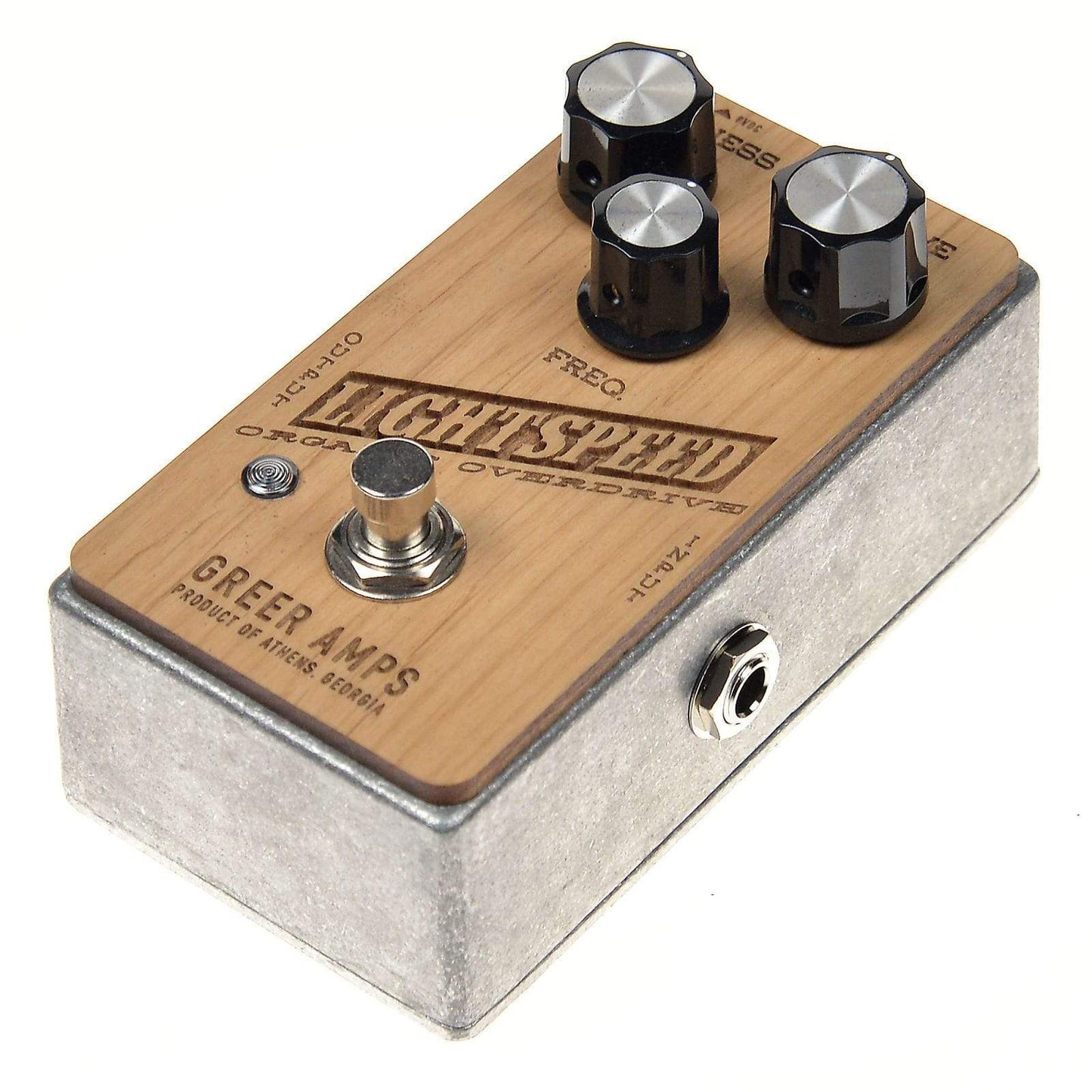 Greer Amps Wooden Lightspeed Organic Overdrive Effects and Pedals / Overdrive and Boost