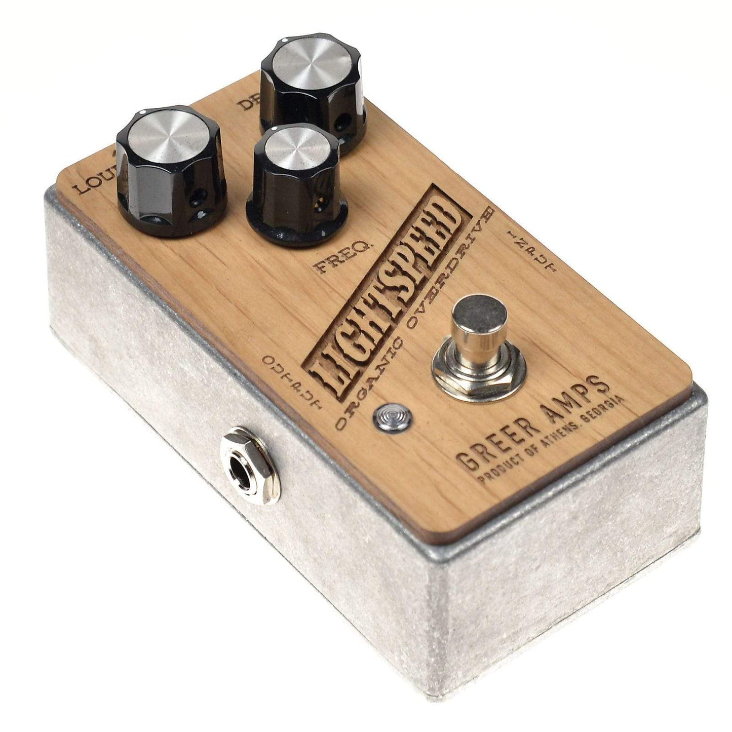 Greer Amps Wooden Lightspeed Organic Overdrive Effects and Pedals / Overdrive and Boost