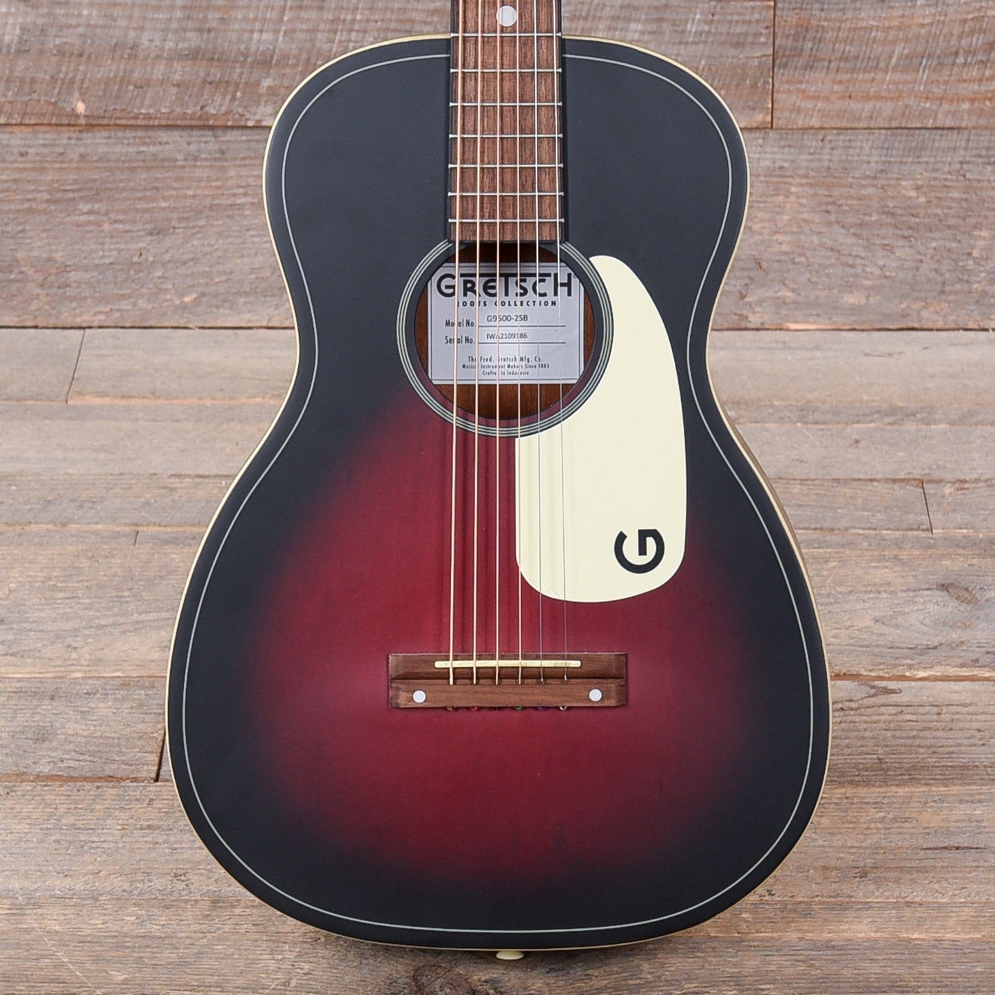 Gretsch Jim Dandy Flat Top Acoustic - 2 Tone Sunburst Acoustic Guitars / Parlor