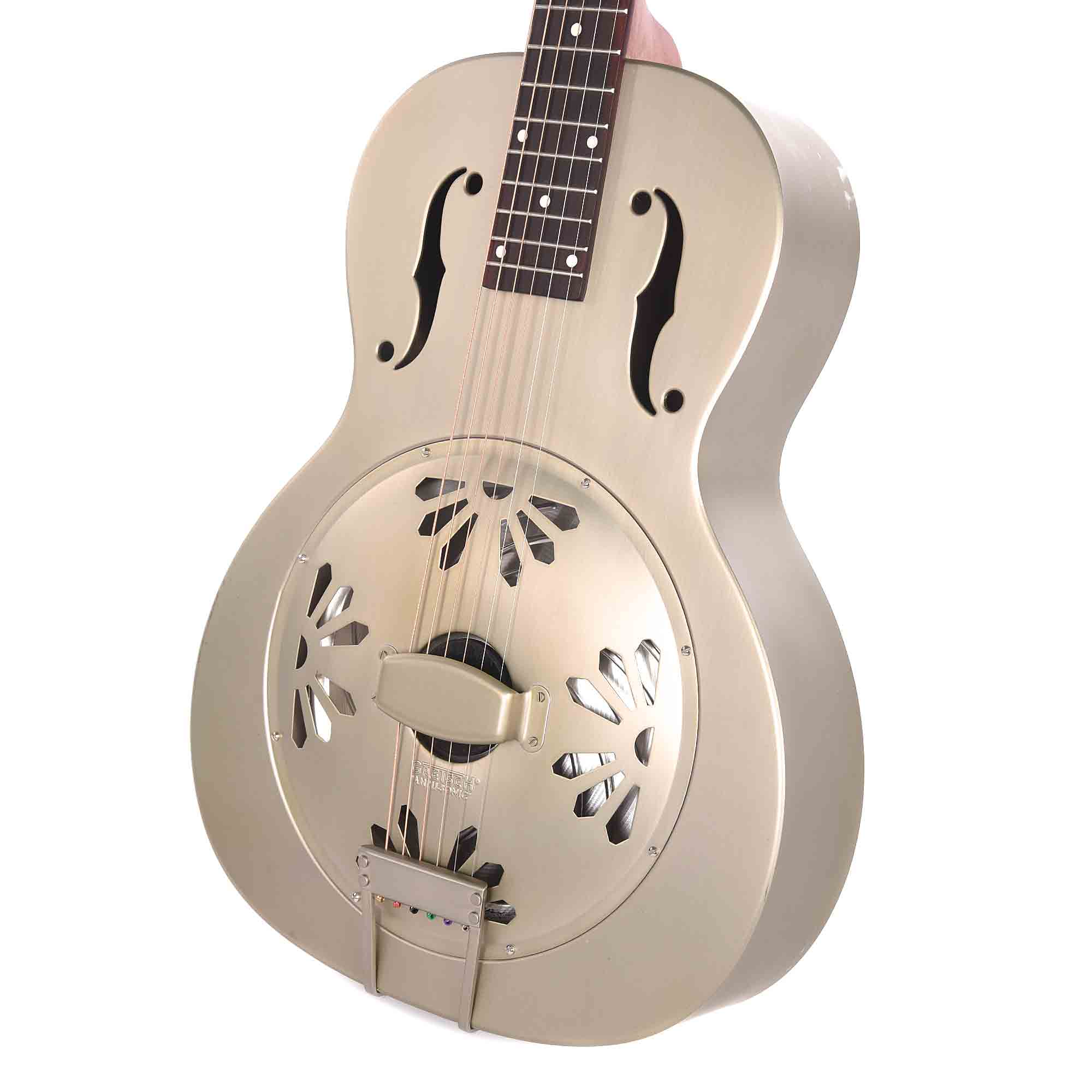 Gretsch G9201 Honey Dipper Round-Neck Brass Body Acoustic Guitars / Resonator