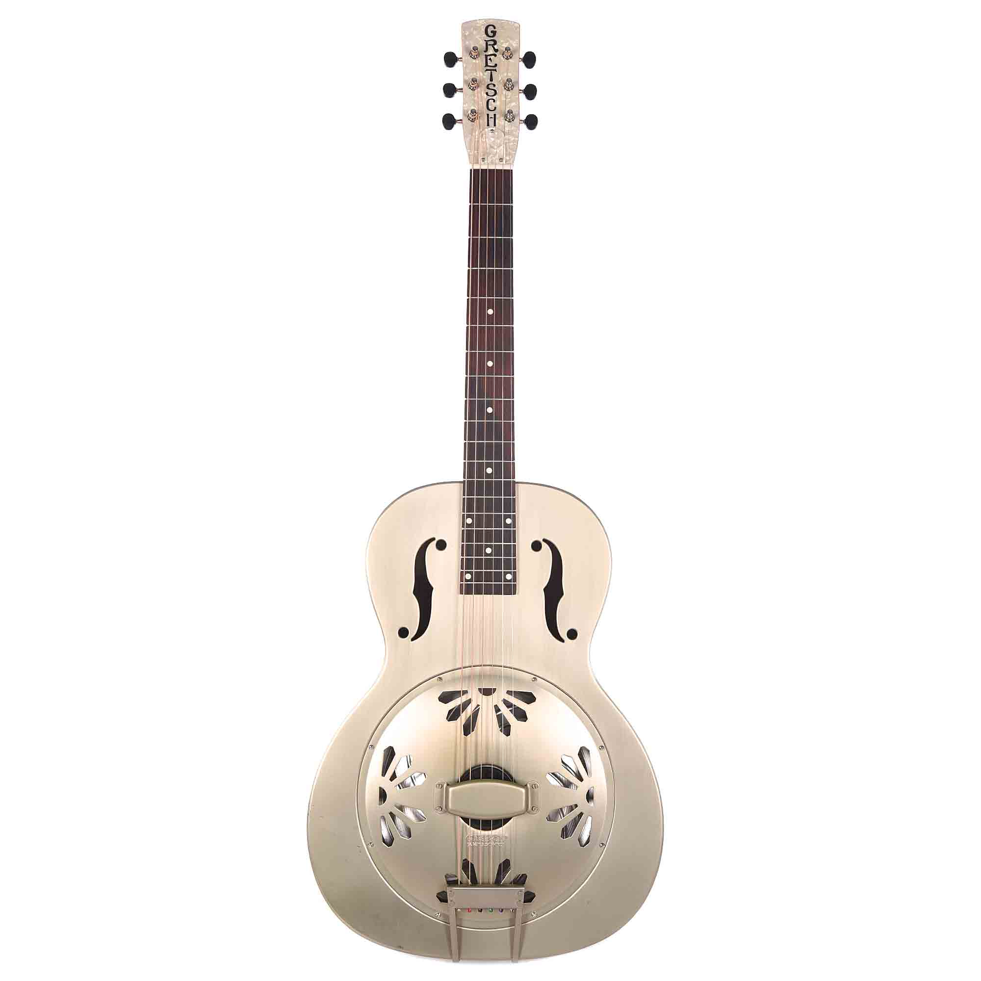 Gretsch G9201 Honey Dipper Round-Neck Brass Body Acoustic Guitars / Resonator