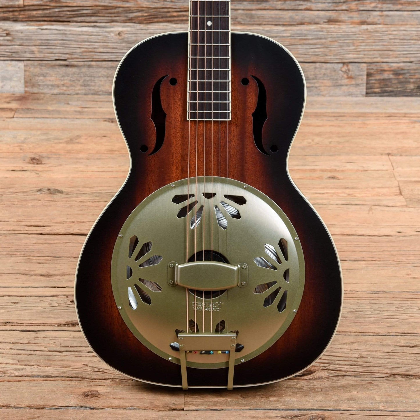 Gretsch G9241 Alligator Biscuit Round Neck Mahogany 2-Color Sunburst Acoustic/Electric Acoustic Guitars / Resonator