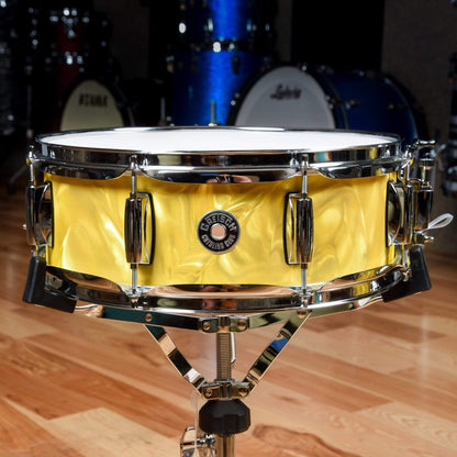 Gretsch Catalina Club 12/14/18/5x14 4pc. Drum Kit Yellow Satin Flame Drums and Percussion / Acoustic Drums / Full Acoustic Kits