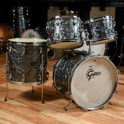 Gretsch Drums 12/13/16/20 USA Custom 1970&#x27;s Black Pearl Drums and Percussion / Acoustic Drums / Full Acoustic Kits