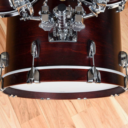 Gretsch USA Custom 10/12/14/20 4pc. Drum Kit Chestnut Duco Satin Lacquer w/Double Tom Mount Drums and Percussion / Acoustic Drums / Full Acoustic Kits