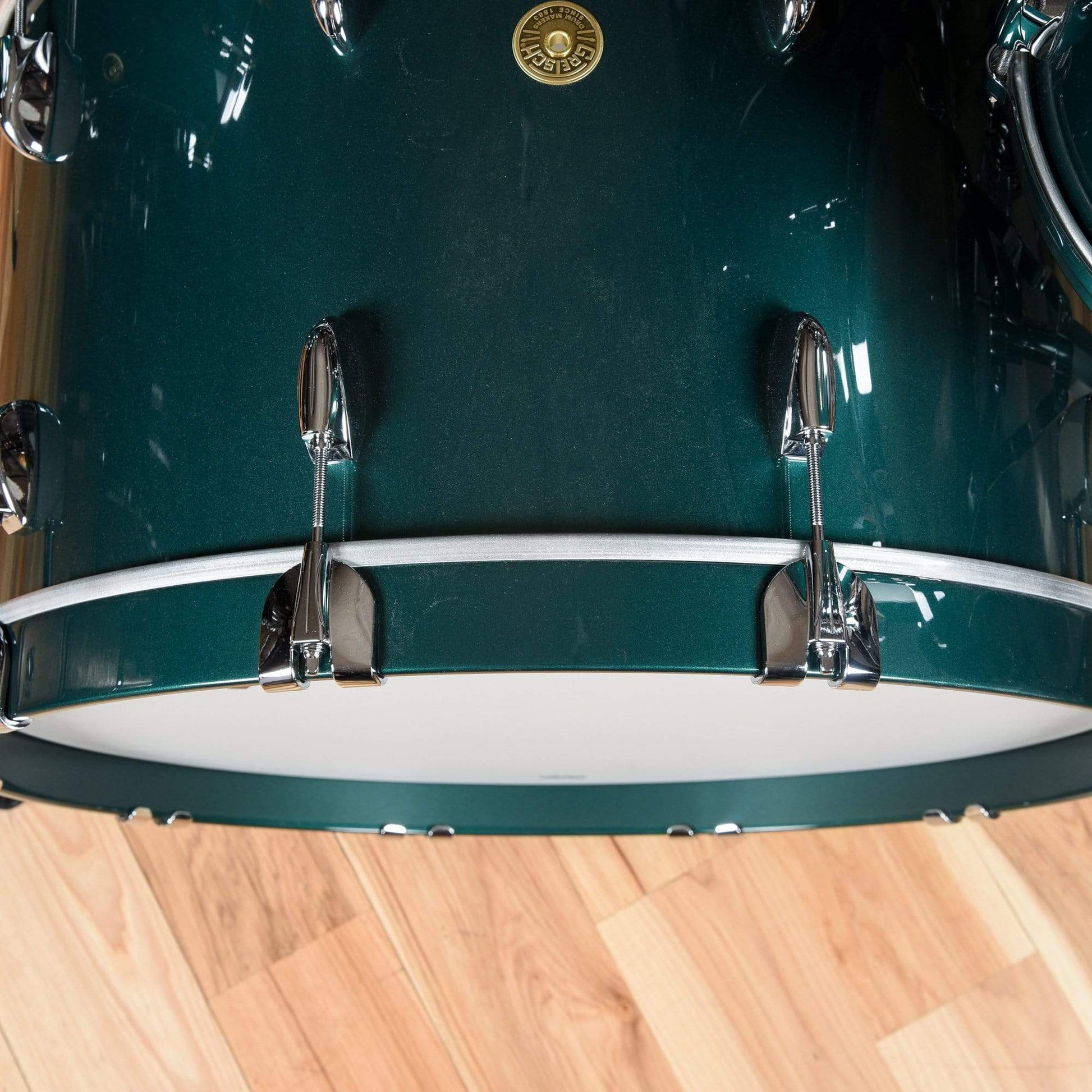 Gretsch USA Custom 13/16/24 3pc. Drum Kit Cadillac Green Gloss Drums and Percussion / Acoustic Drums / Full Acoustic Kits