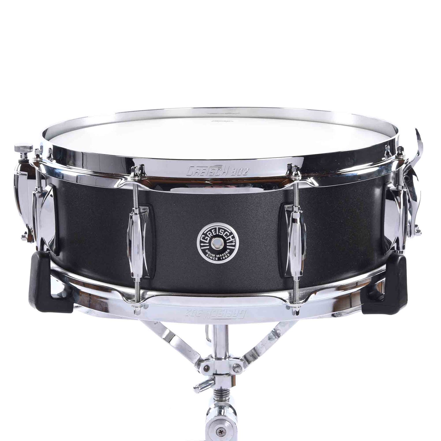 Gretsch 5x14 Brooklyn Snare Drum Satin Black Metallic Drums and Percussion / Acoustic Drums / Snare