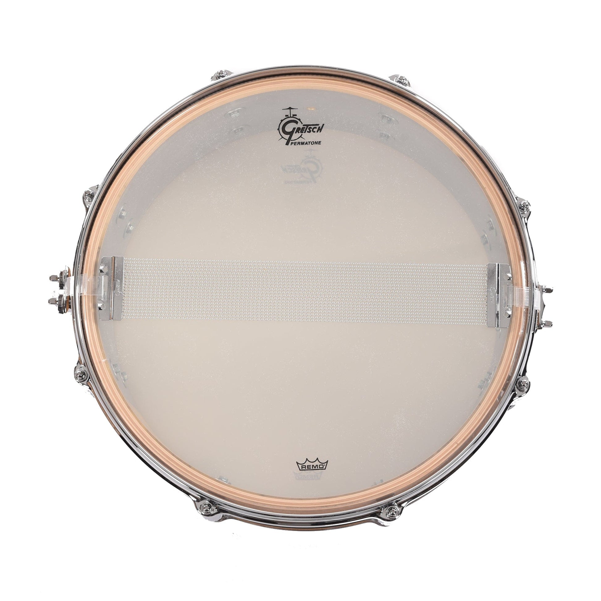 Gretsch 5x14 USA Custom Ridgeland Snare Drum Natural Satin Lacquer Drums and Percussion / Acoustic Drums / Snare