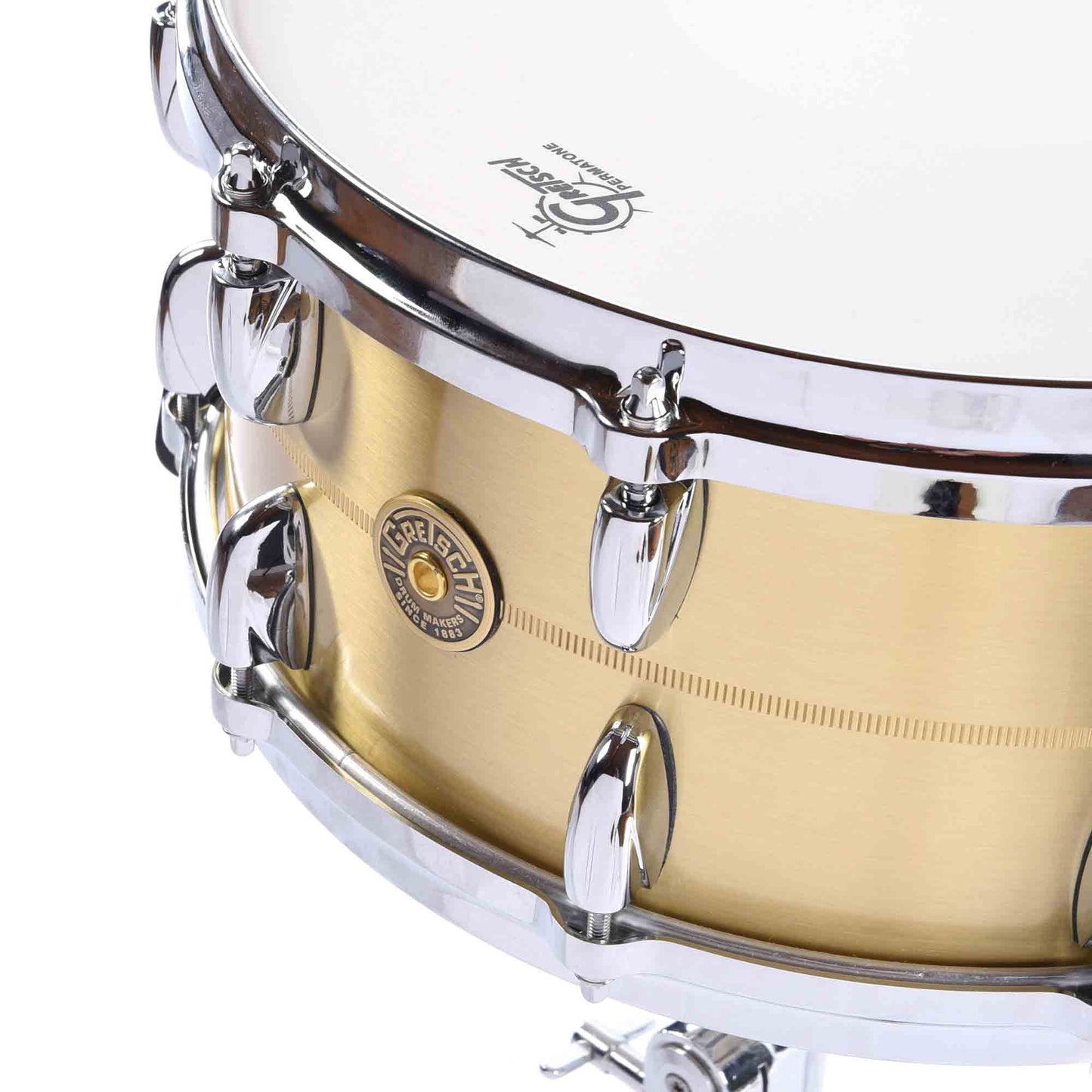 Gretsch 6.5x14 Bell Brass Snare Drum Drums and Percussion / Acoustic Drums / Snare