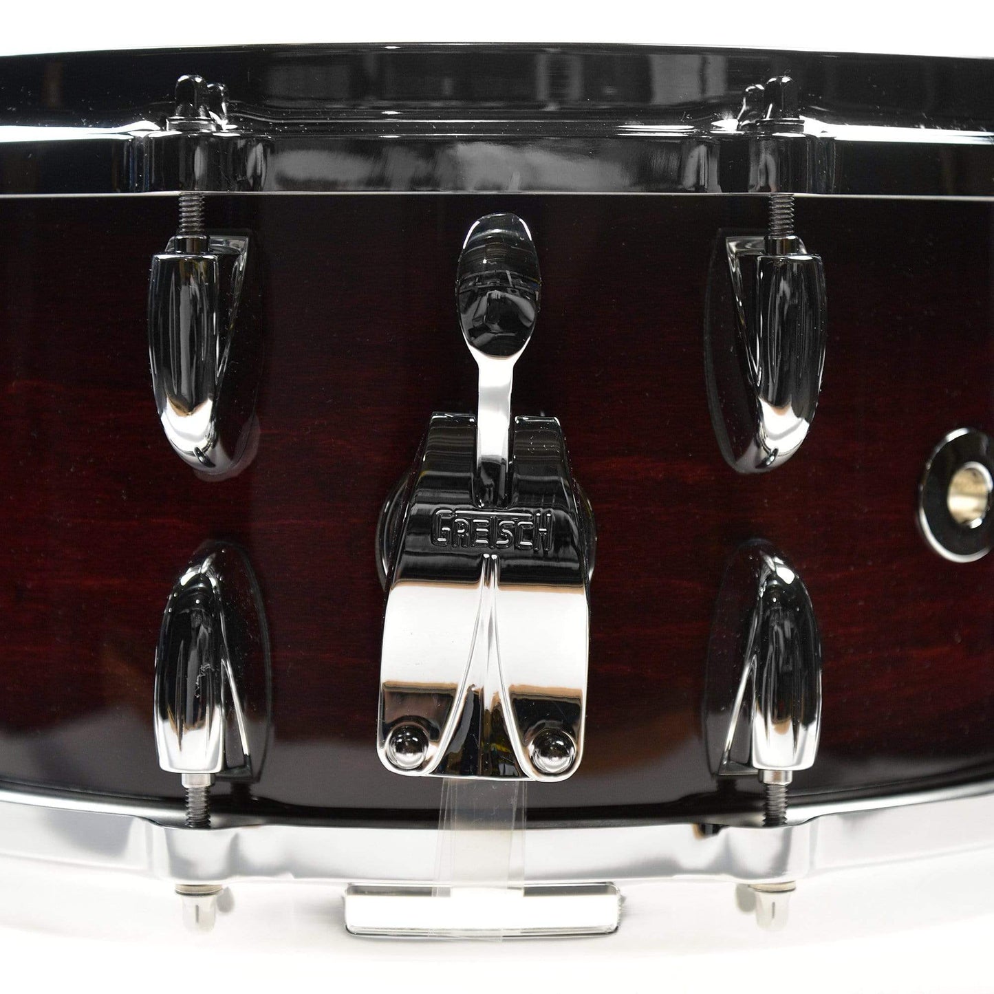 Gretsch 6.5x14 Broadkaster 20-Lug Snare Drum Purple Burst w/Lightning Throw Off Drums and Percussion / Acoustic Drums / Snare