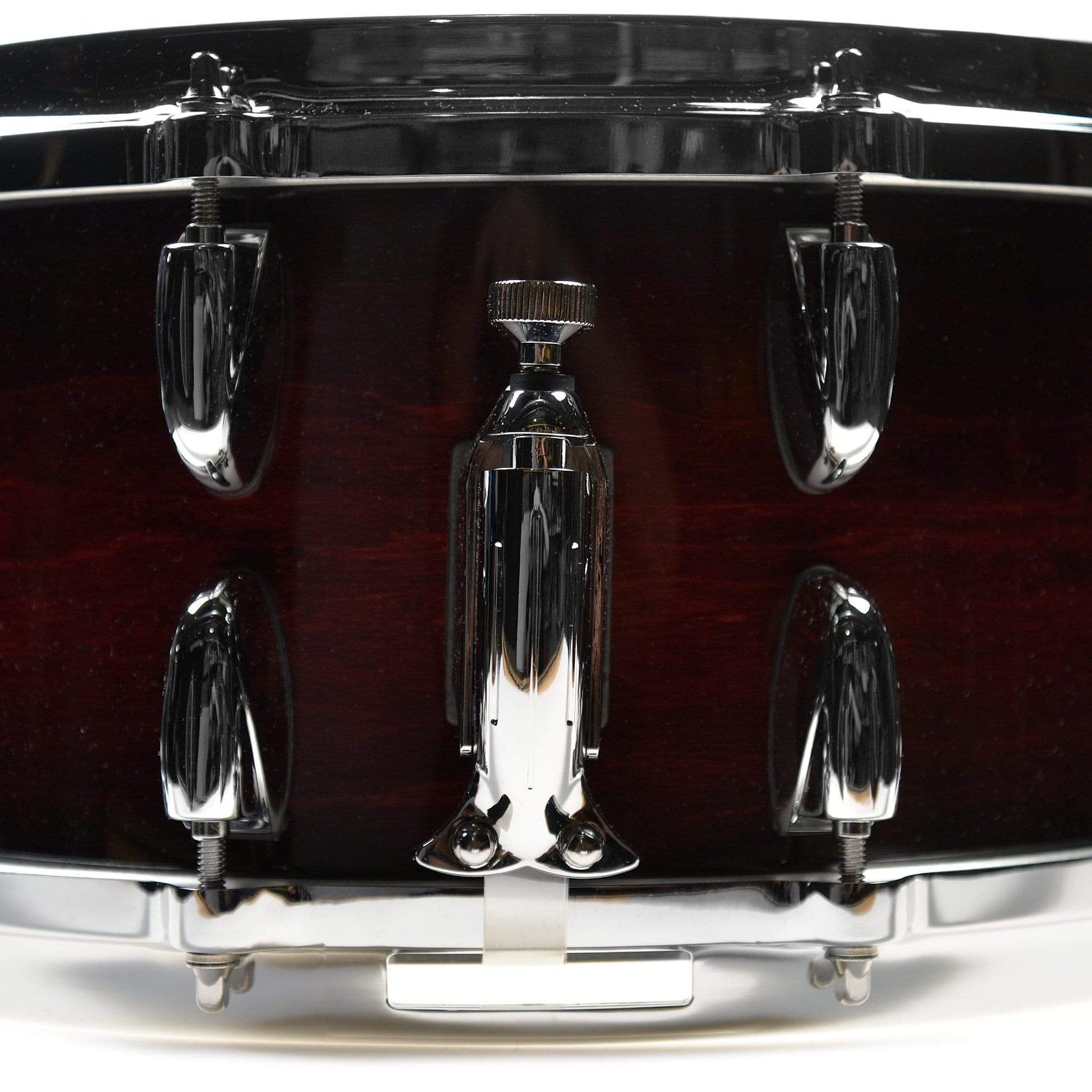 Gretsch 6.5x14 Broadkaster 20-Lug Snare Drum Purple Burst w/Lightning Throw Off Drums and Percussion / Acoustic Drums / Snare