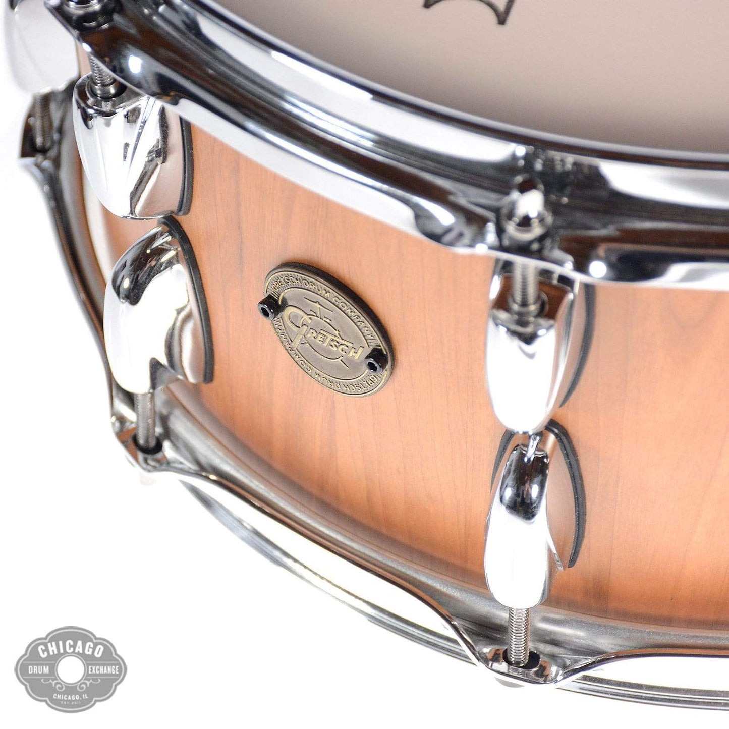 Gretsch 6.5x14 Gold Series Cherry Stave Snare Drum Natural Finish Drums and Percussion / Acoustic Drums / Snare