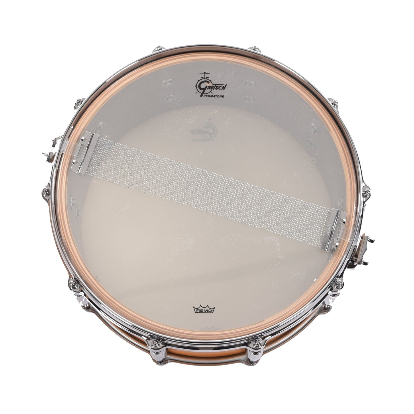 Gretsch 6.5x14 USA Custom Ridgeland Snare Drum Satin Natural Drums and Percussion / Acoustic Drums / Snare