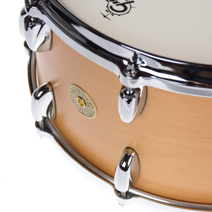 Gretsch 8x14 USA Custom 10-Lug Snare Drum Millenium Maple Gloss Lacquer Drums and Percussion / Acoustic Drums / Snare