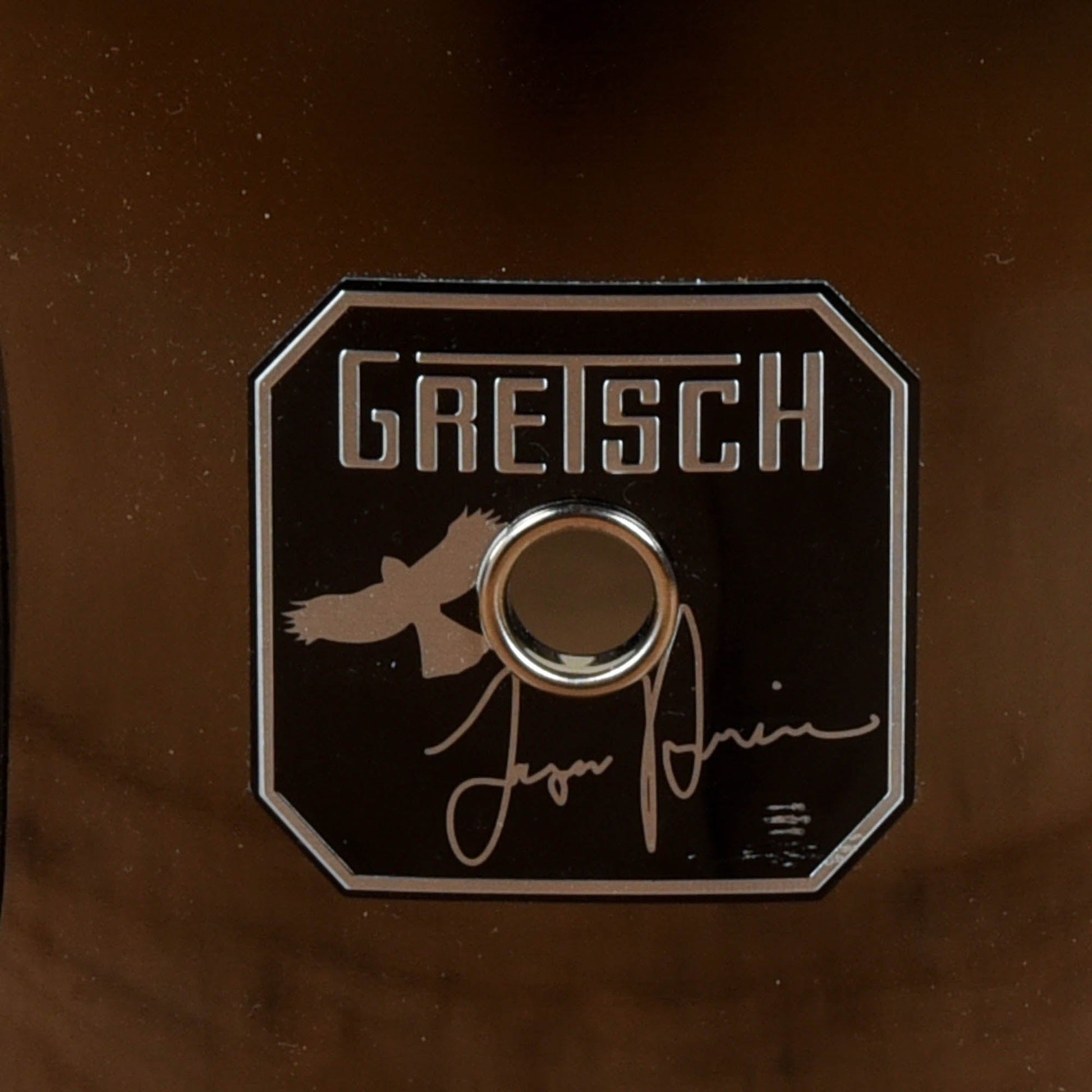 Gretsch Drums 6x14 Taylor Hawkins Signature Snare Drum Black Steel USED Drums and Percussion / Acoustic Drums / Snare